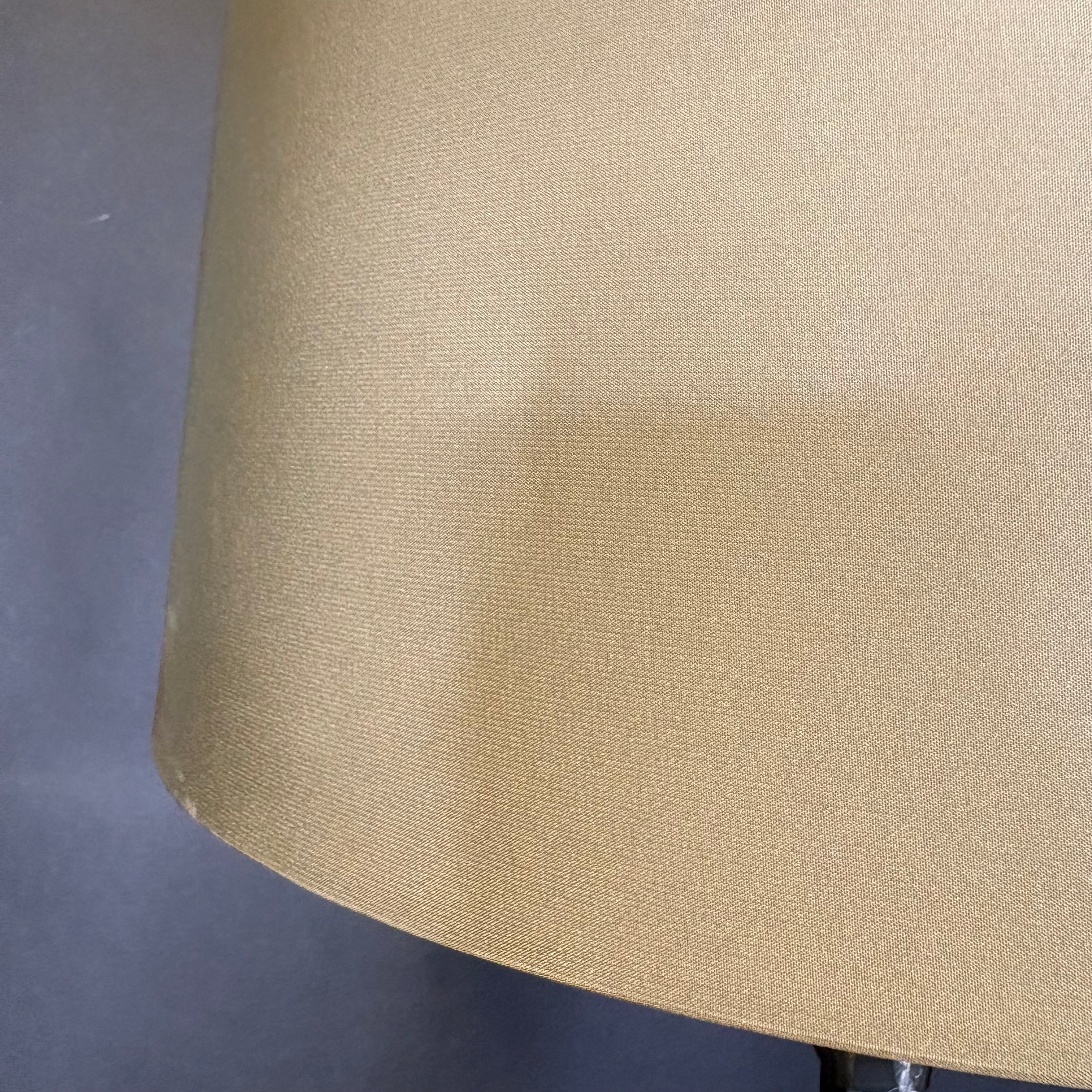 Restoration Bronze Metal and Crystal Accents with Shade Floor Lamp 15” Diameter @ Shade x 62”