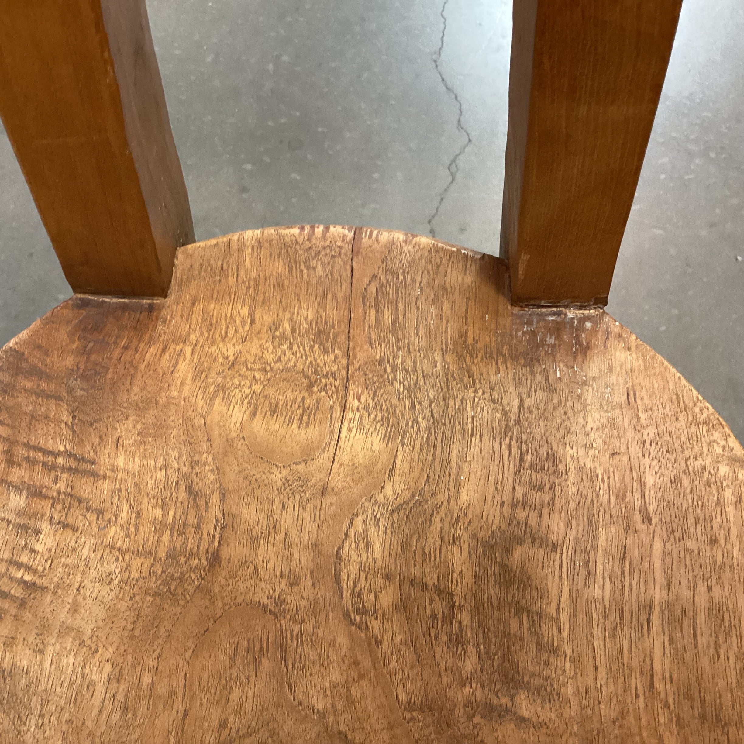 SET of 4 Hand Crafted Solid Wood Barstools 25.5"