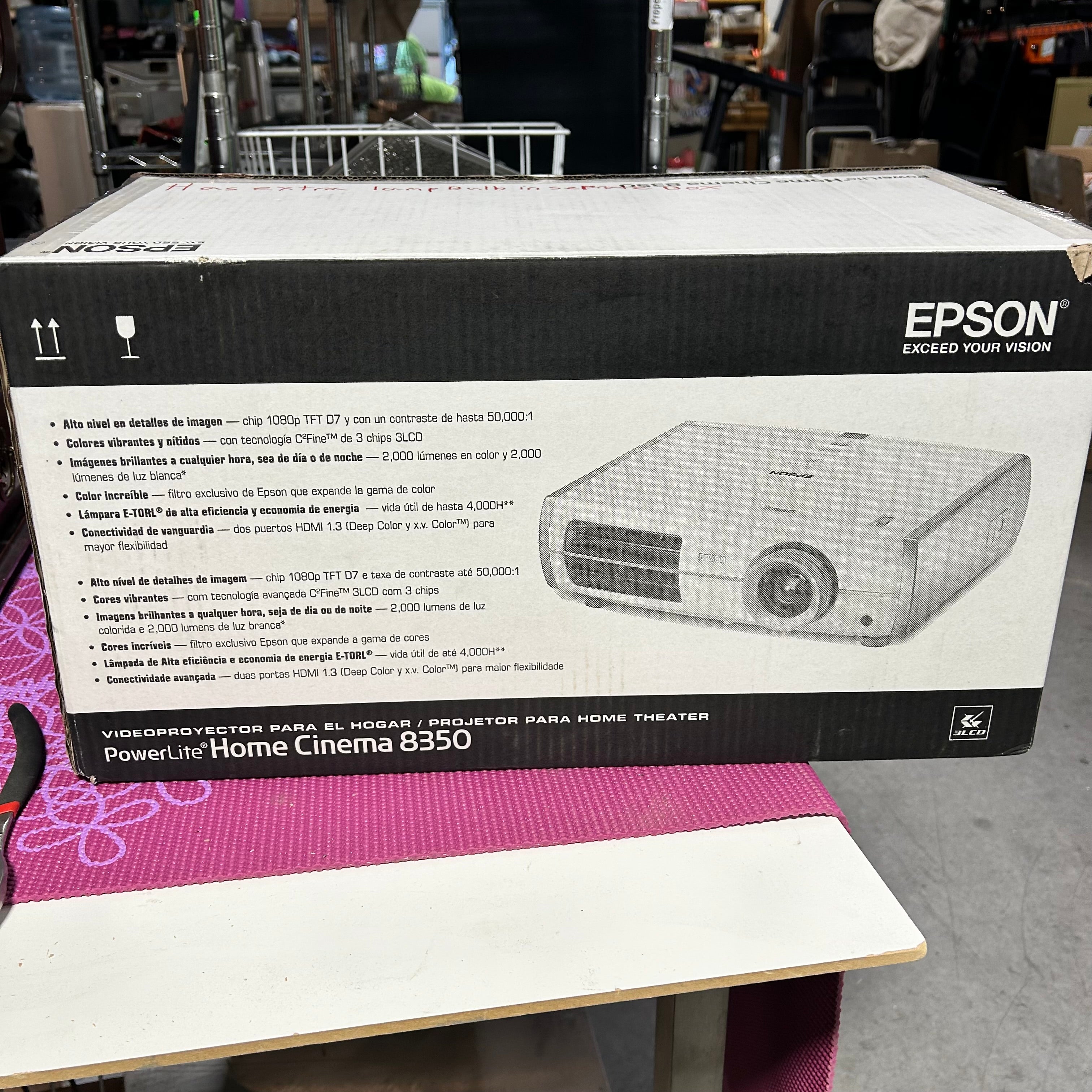 Epson PowerLite Home Cinema 8350 Projector
