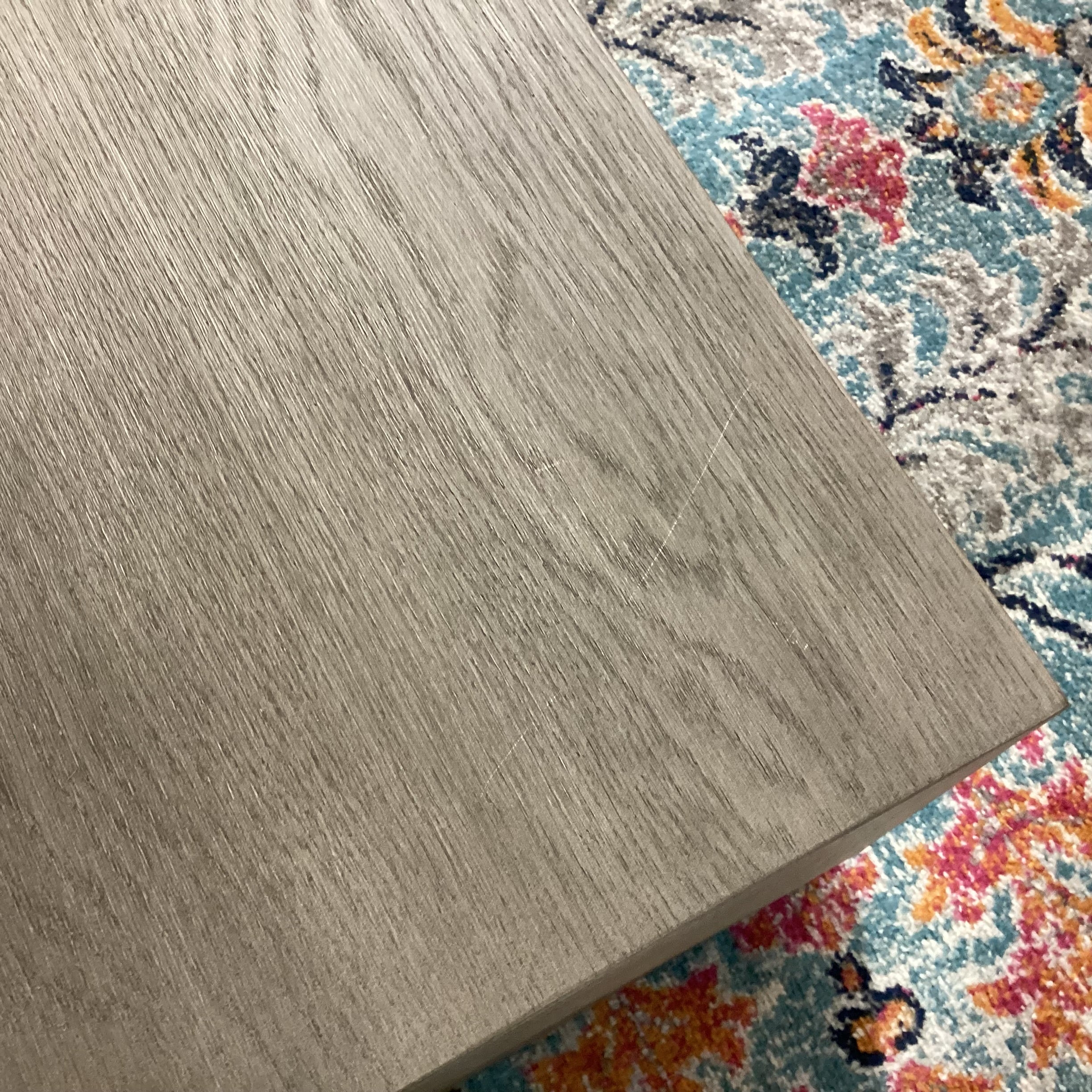 Restoration Hardware Grey Washed Oak Coffee Table 39"x 19"x 15"