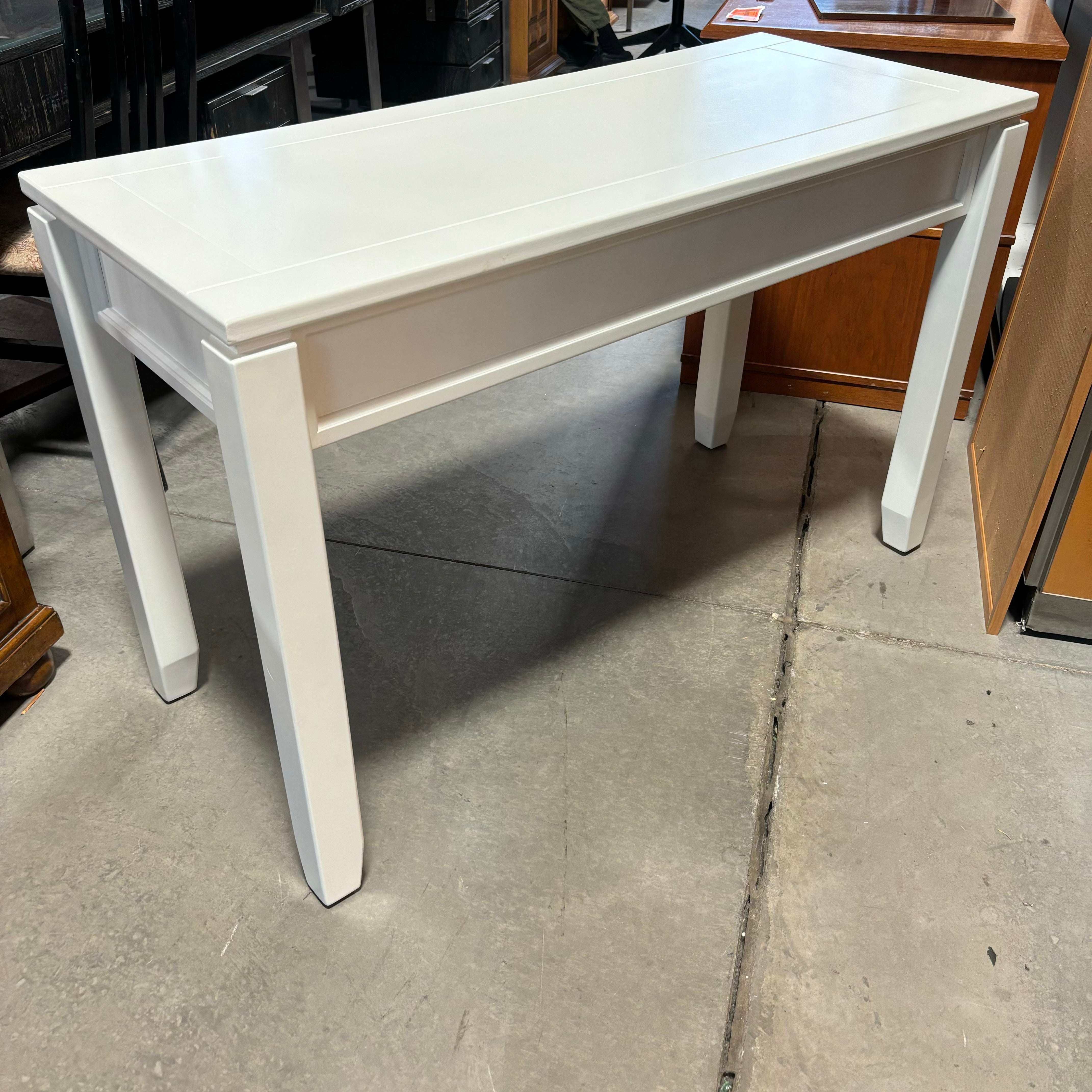 Orange Wood Style Laminate & Steel Multi Surface L Shaped Desk 55.5"x 45.5"x 39.5"