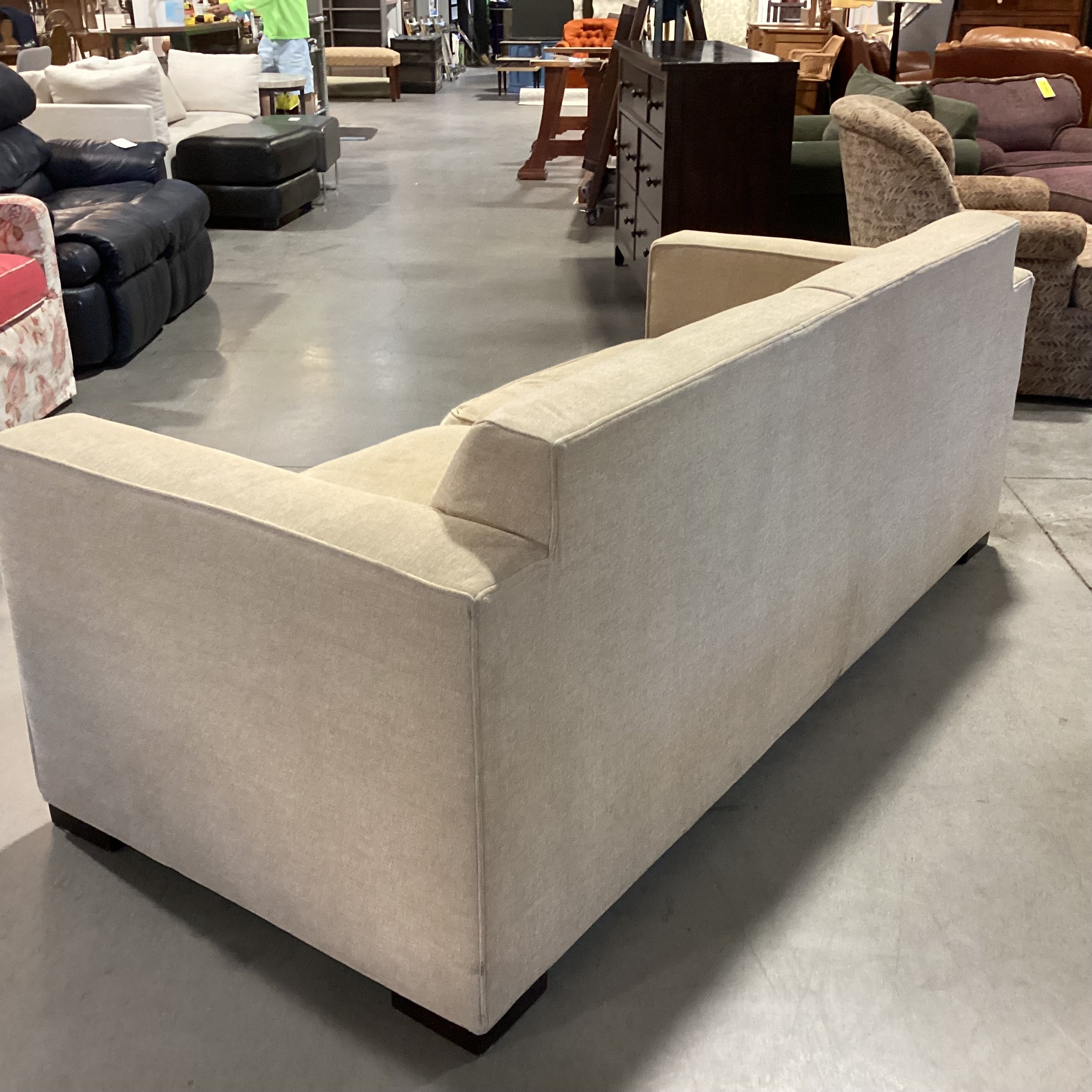 Room & Board Wheat Woven Sofa 81"x 36"x 32"