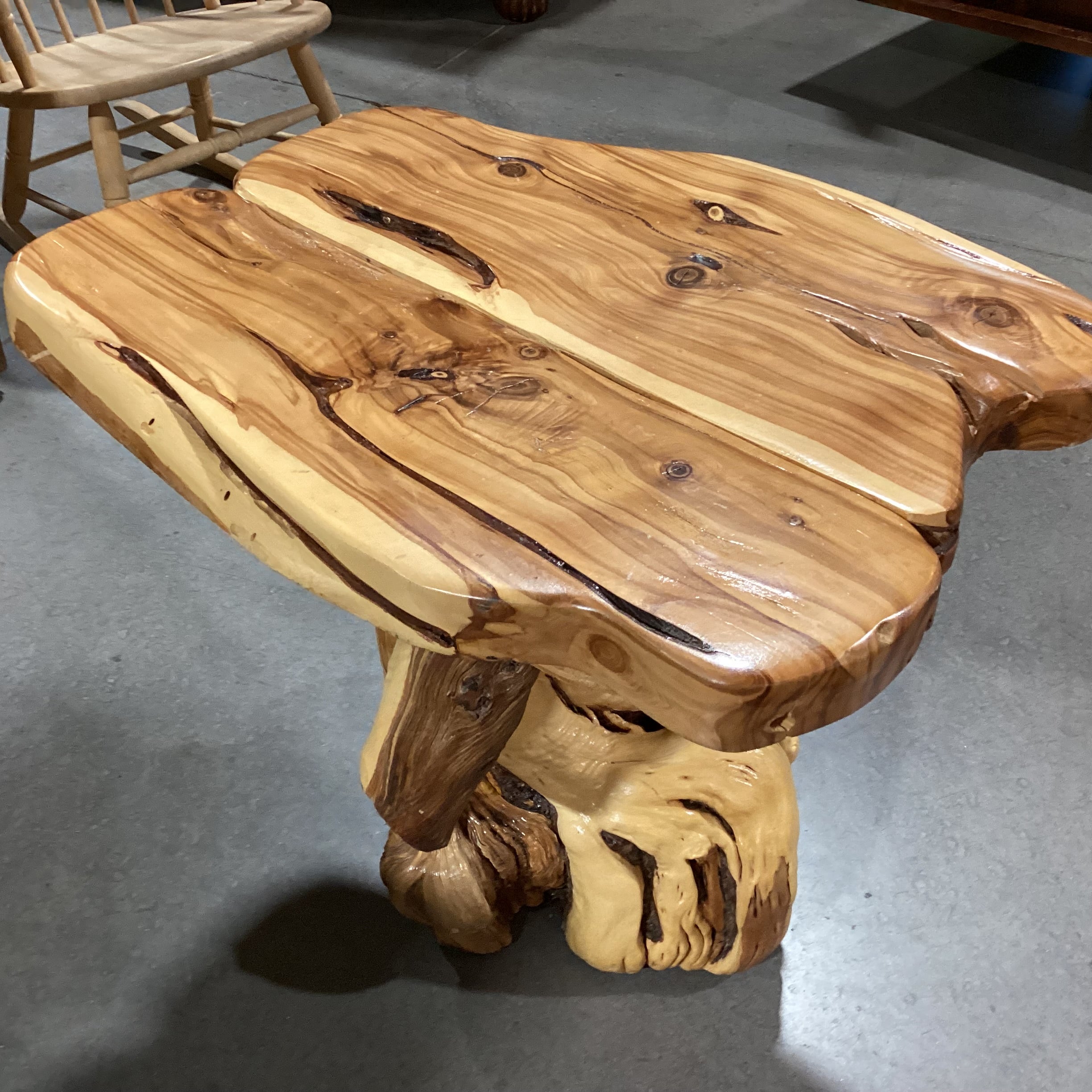 Vintage Tree Root Accent Table 27"x 23"x 25"