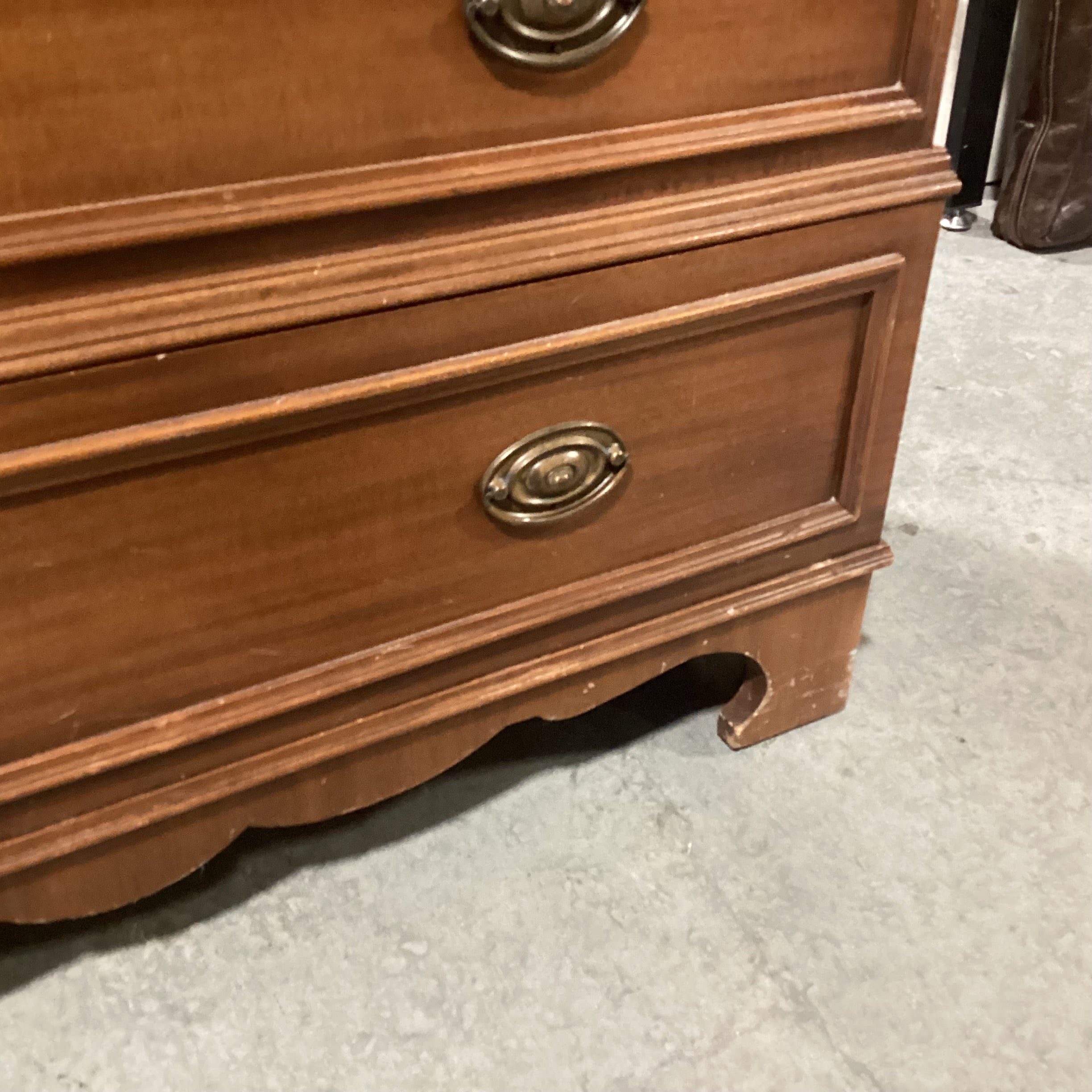 Vintage Ed Roos Sweetheart Cedar Chest Trunk 35.5"x 18.5"x 30.5