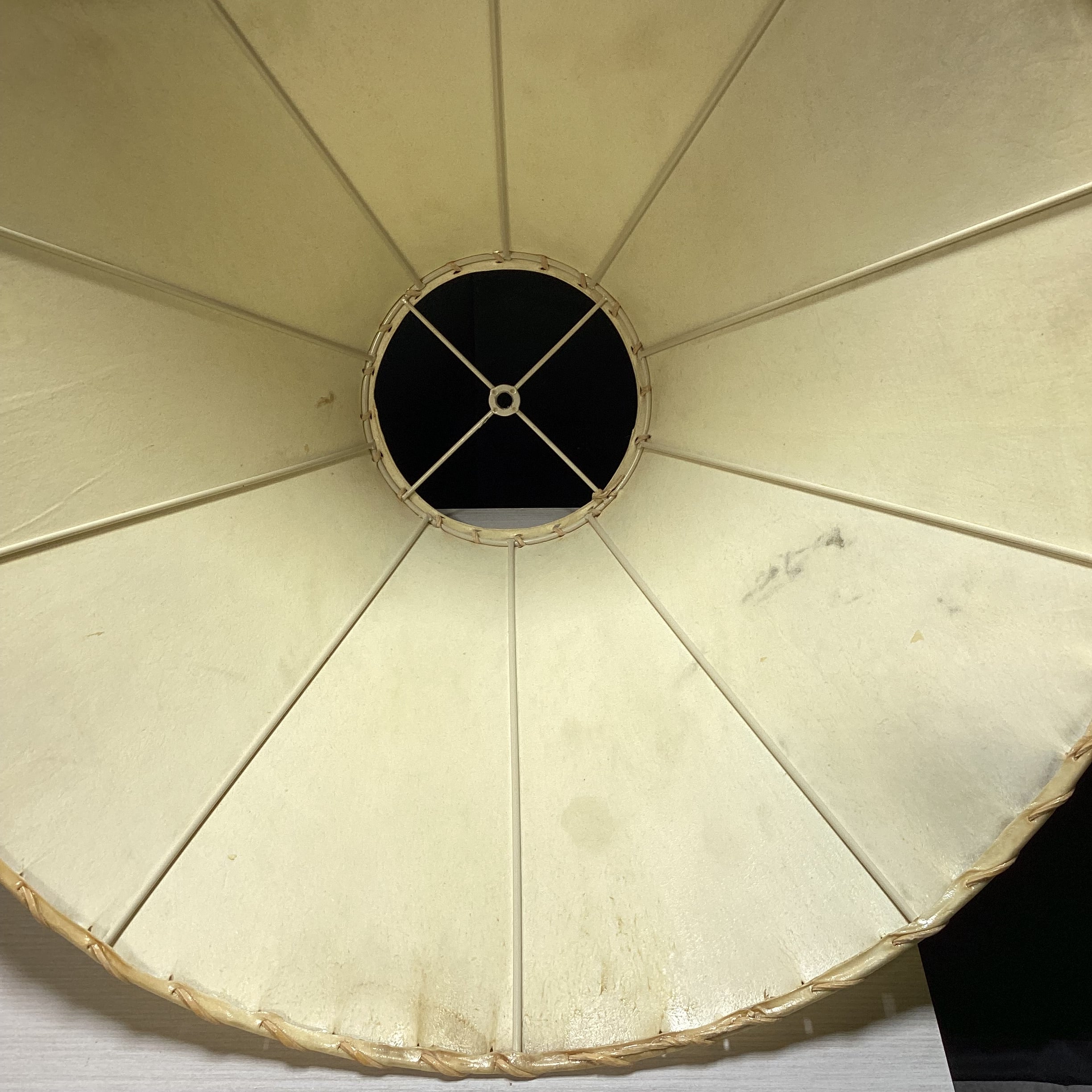 Raw Hide Rustic Lamp Shade (1) 26" x 16.5"