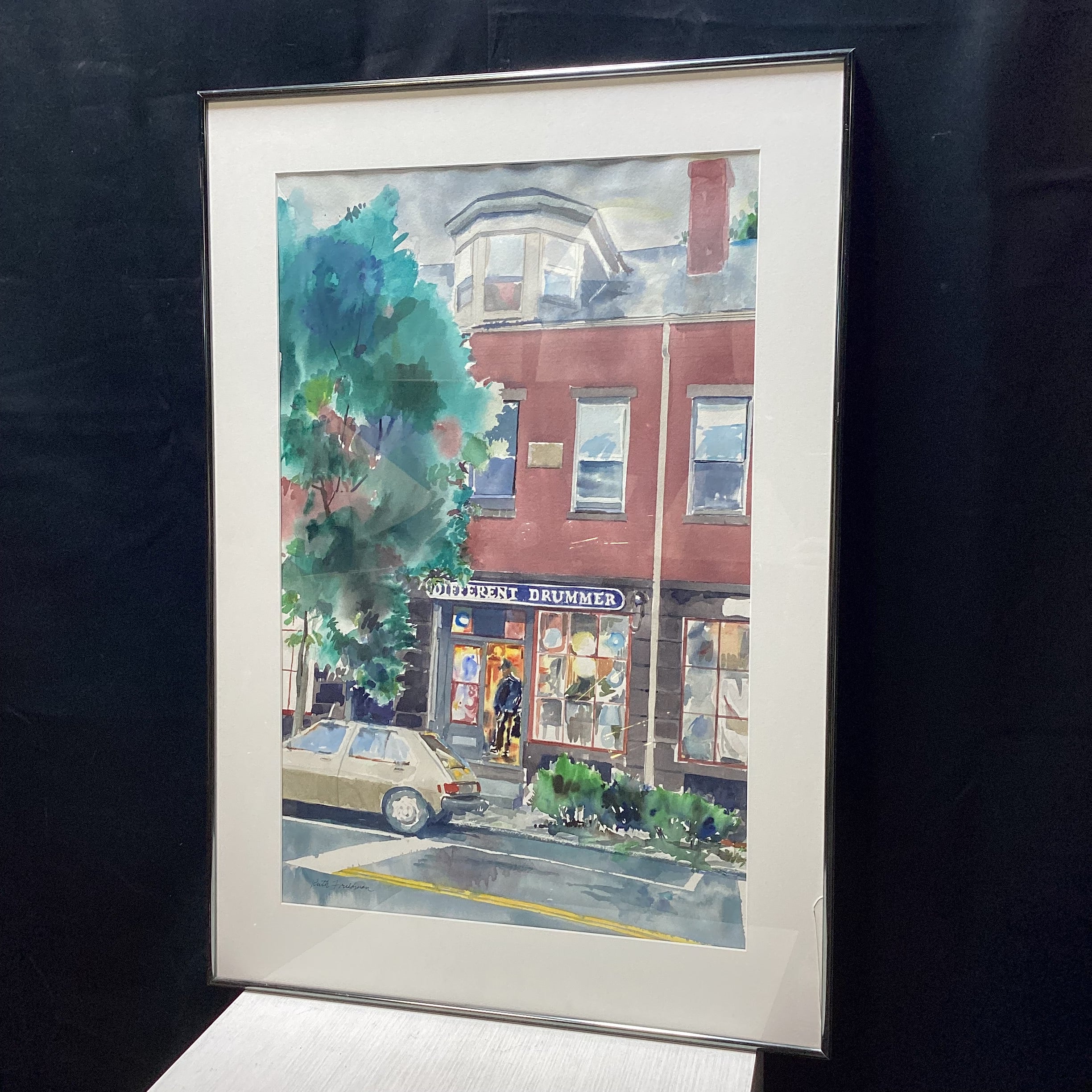 Ruth Friedman Signed Watercolor Original 24" x 35"