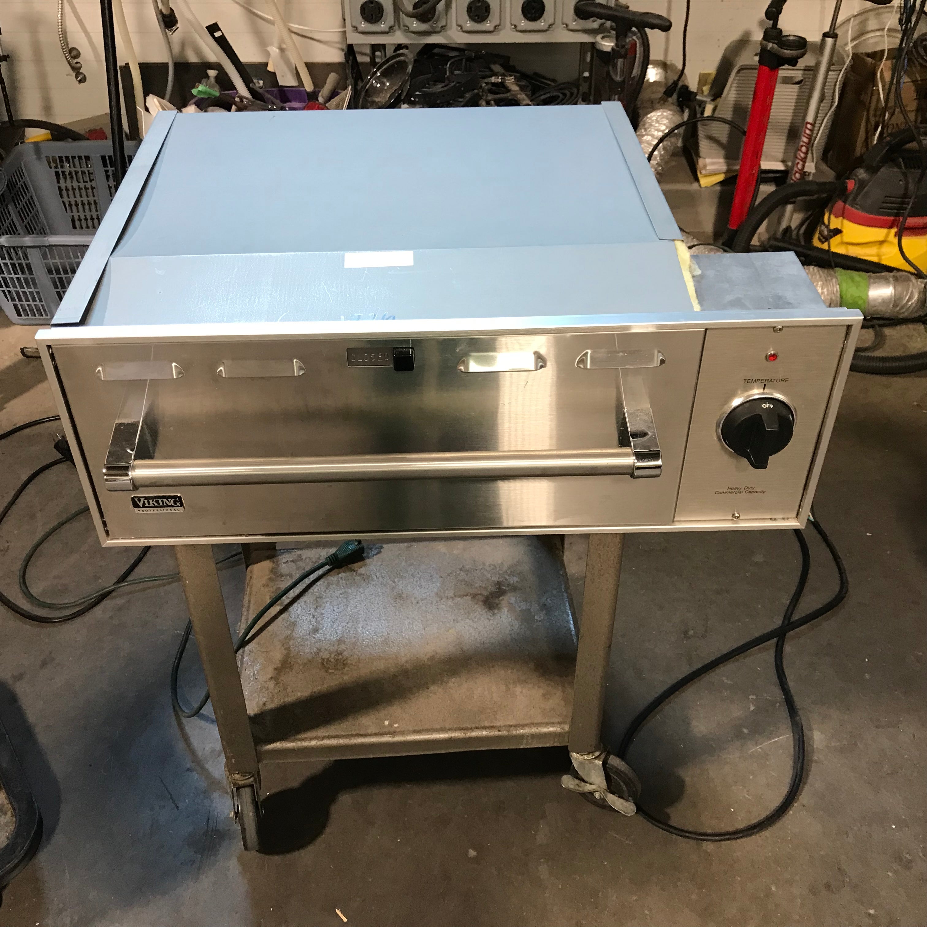 Viking Stainless Steel Warming Draw 28.5"x 21"x 10"