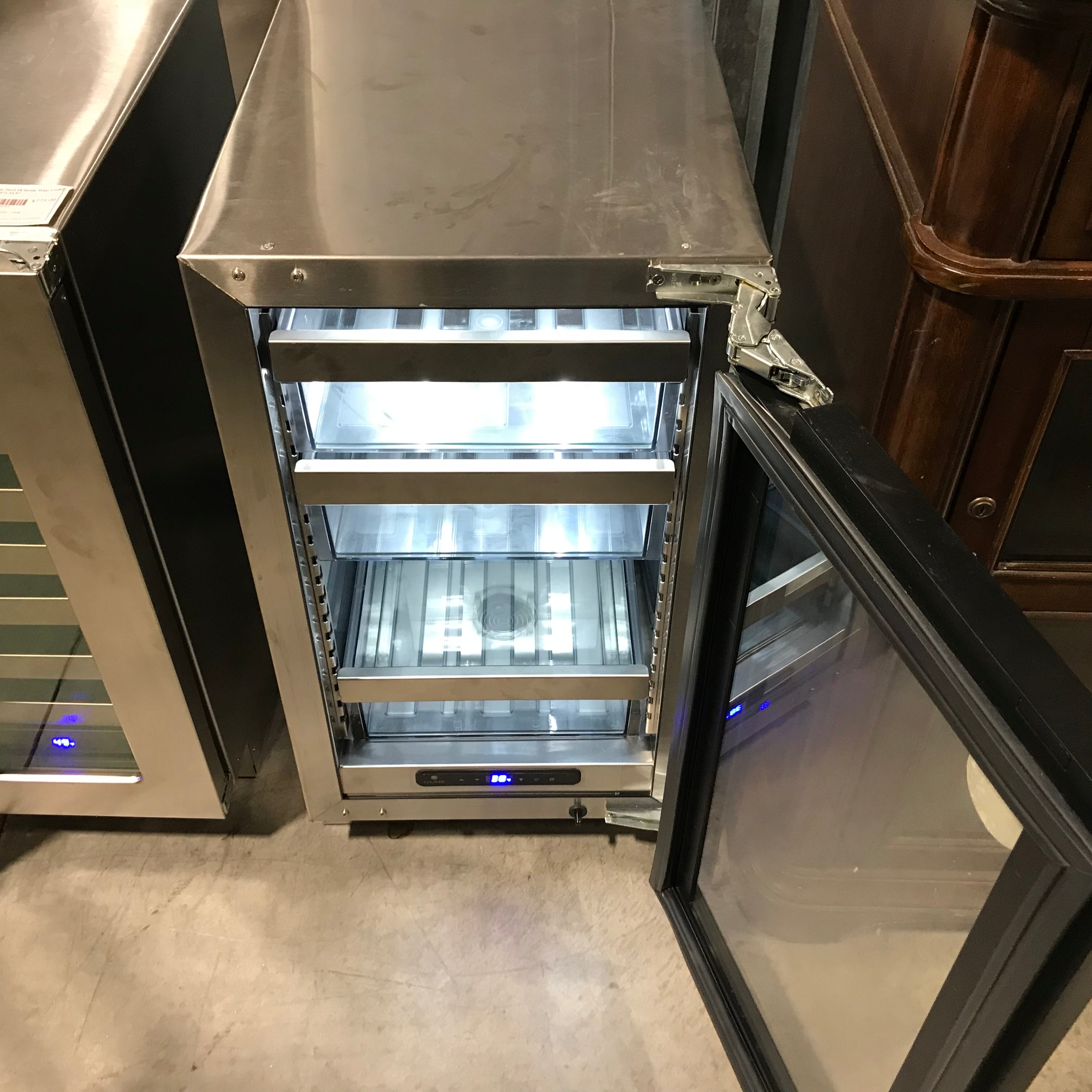 U-Line 18" Stainless Steel Beverage Cooler 18"x 23"x 33.5"
