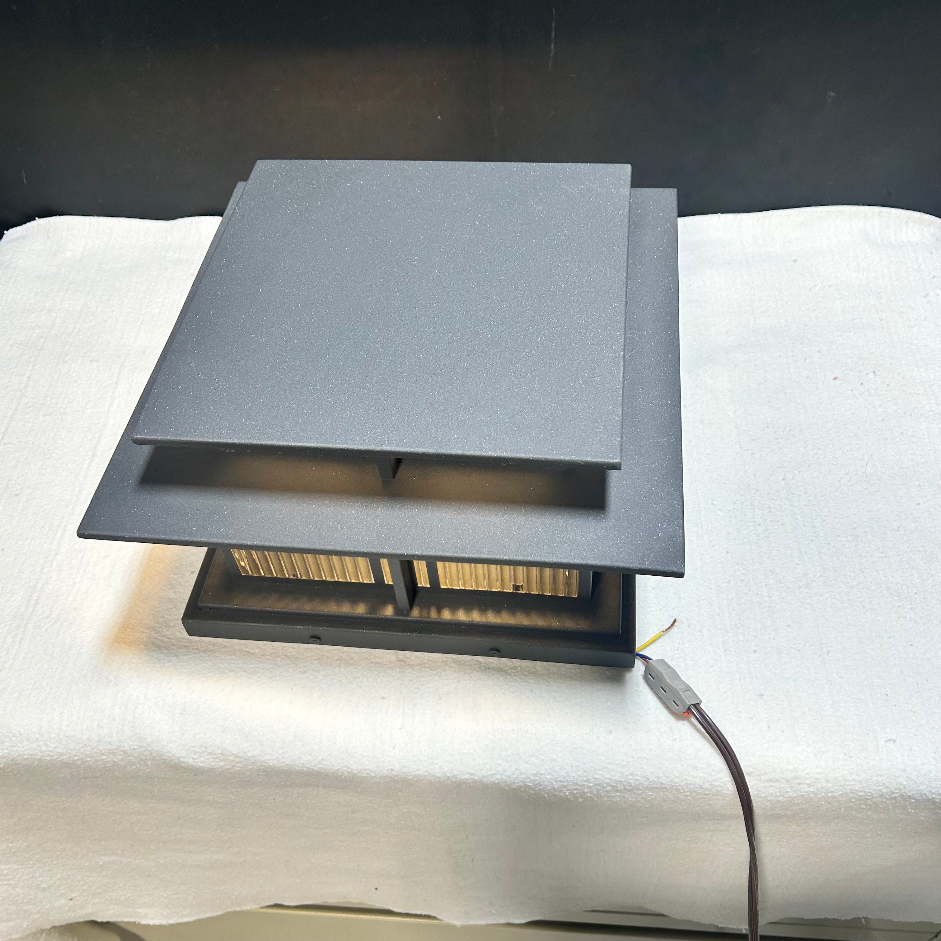 Outdoor Pillar LED Lights 13"x 13"x 8"