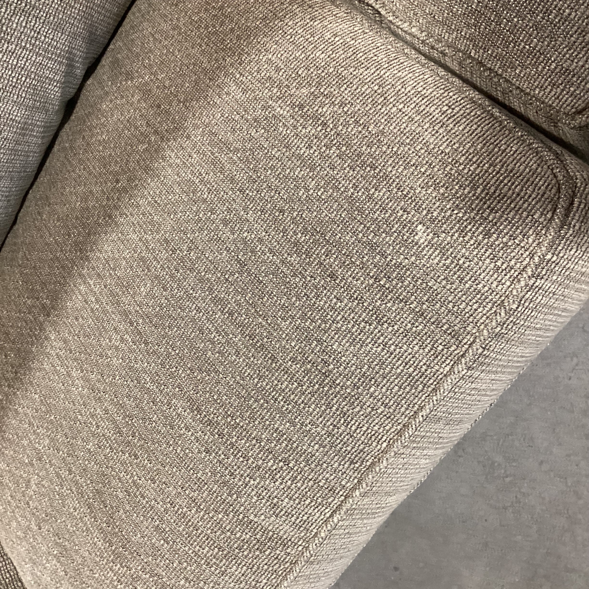 Fitzgerald Staprans Custom Sage Texture Woven Queen Sleeper Sofa 110"x 32"x 34"