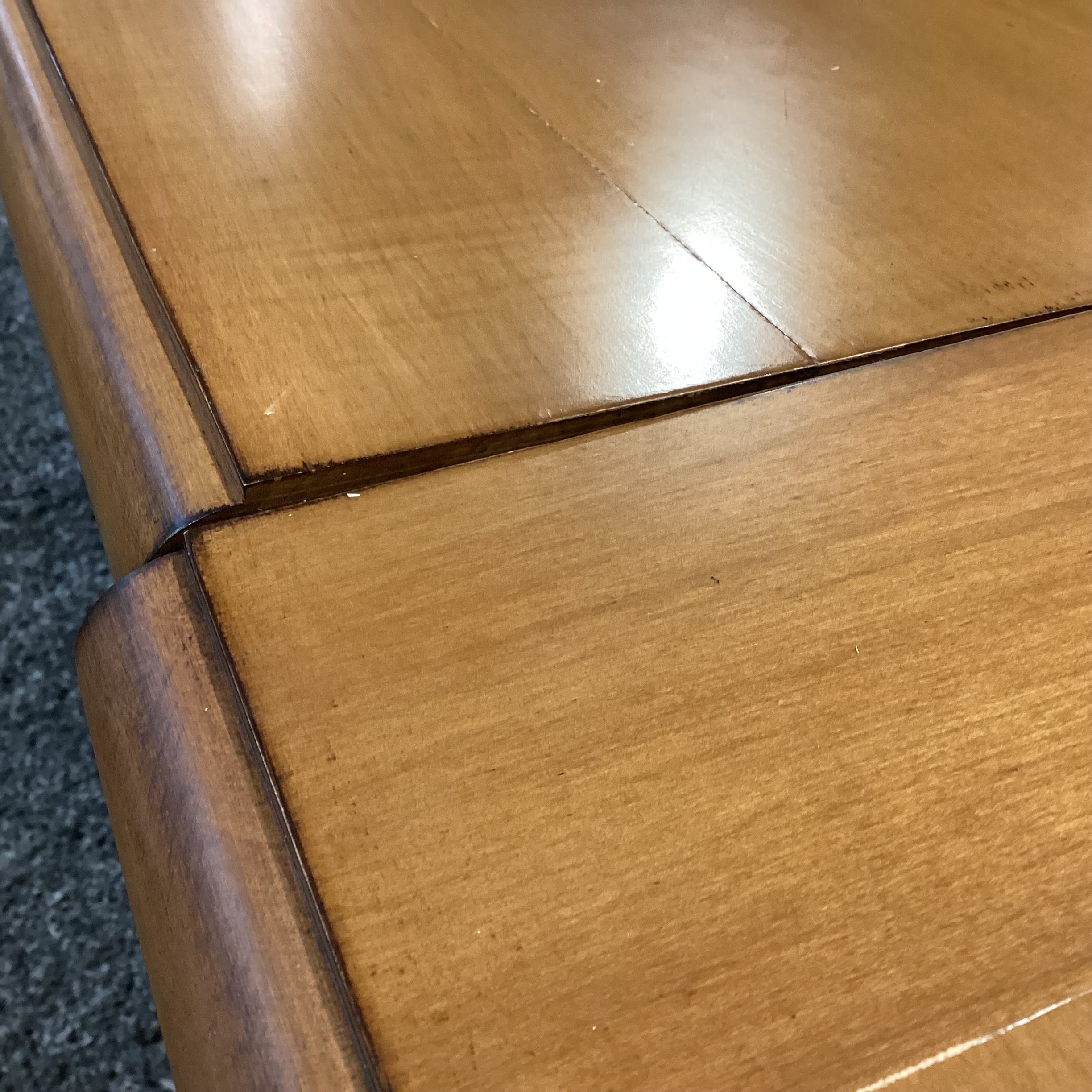 Custom Solid Wood 2 End Extend Leaves Double Pedestal Table with 10 Chairs Dining Set 120"x 48"x 30.5"