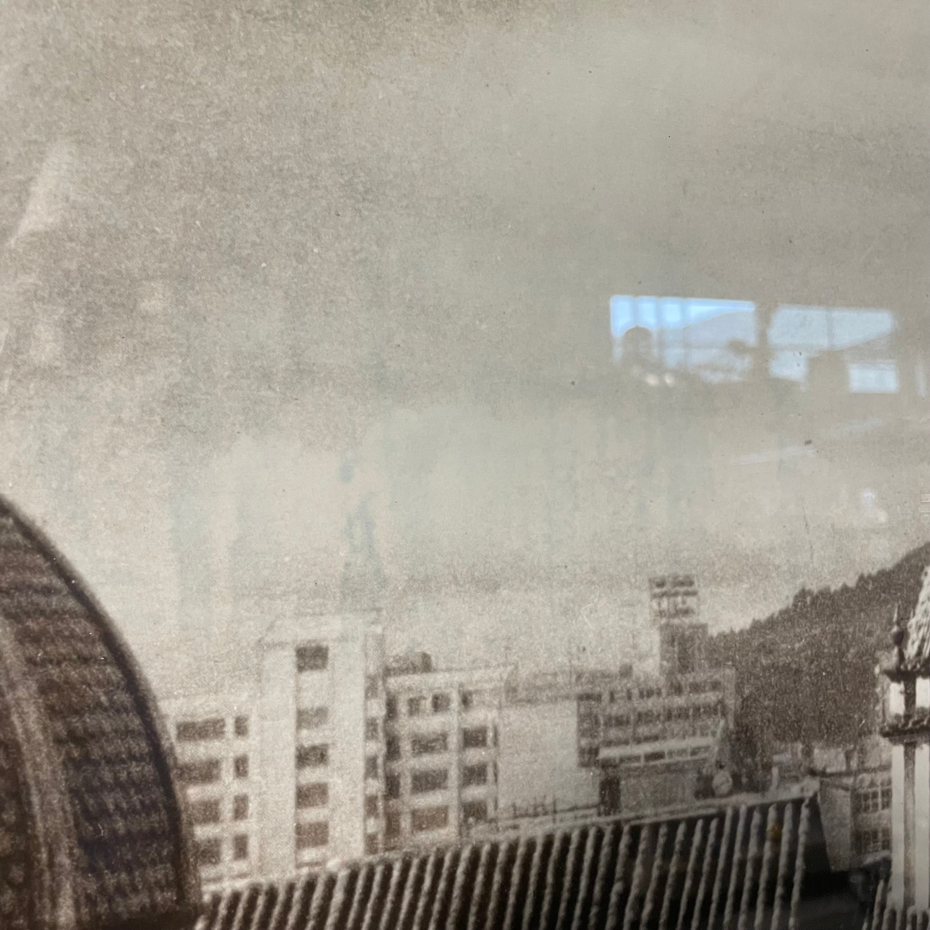 Cathedral Primada De Colombia B&W Photograph In Wooden Silver Frame 42" x 35"