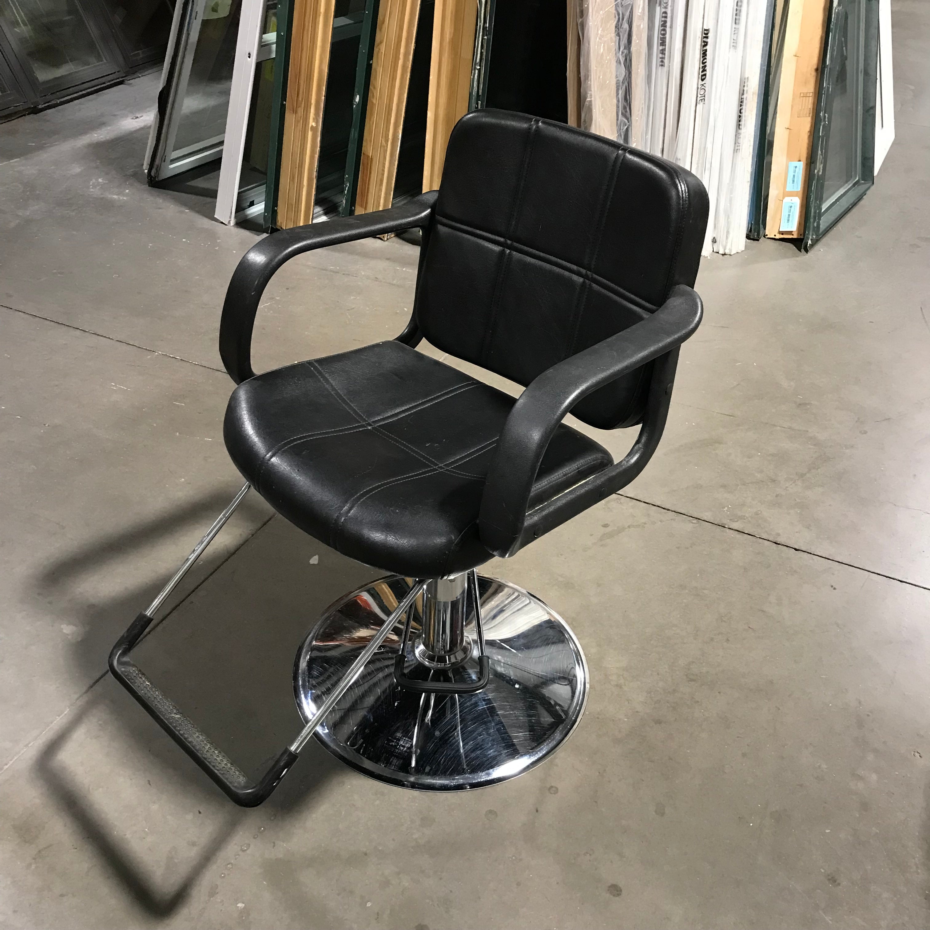 Black Barber Chair