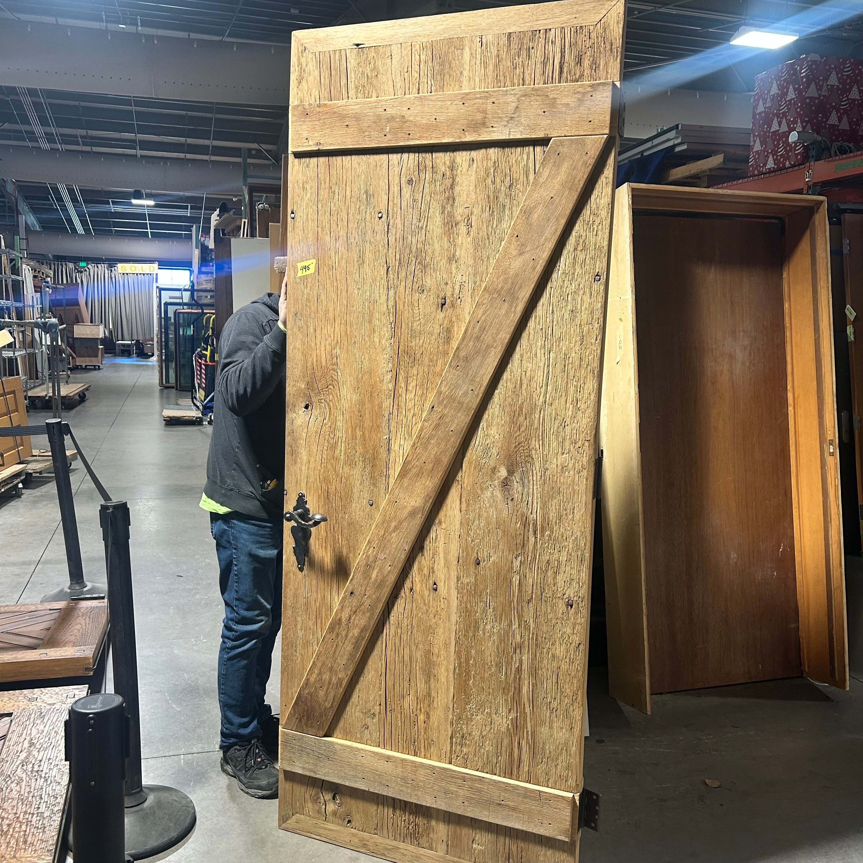 35"x 90.25"x 2" Rustic Door
