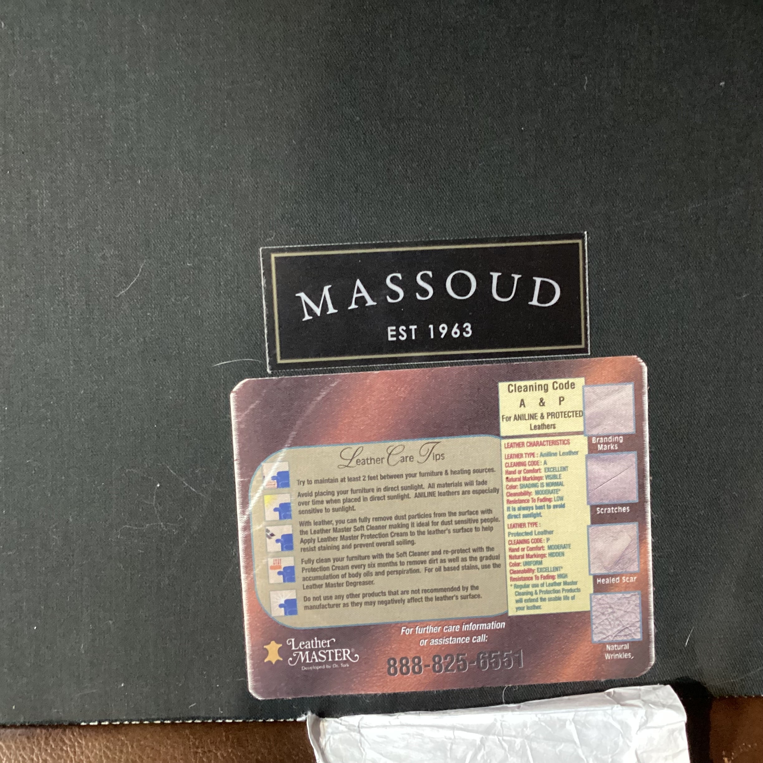 Massoud Luxery Western Leather Nailhead Ornate Floral & Reverse Velvet 2 Piece with Chaise Sectional 130"x 72"x 45"x 38"