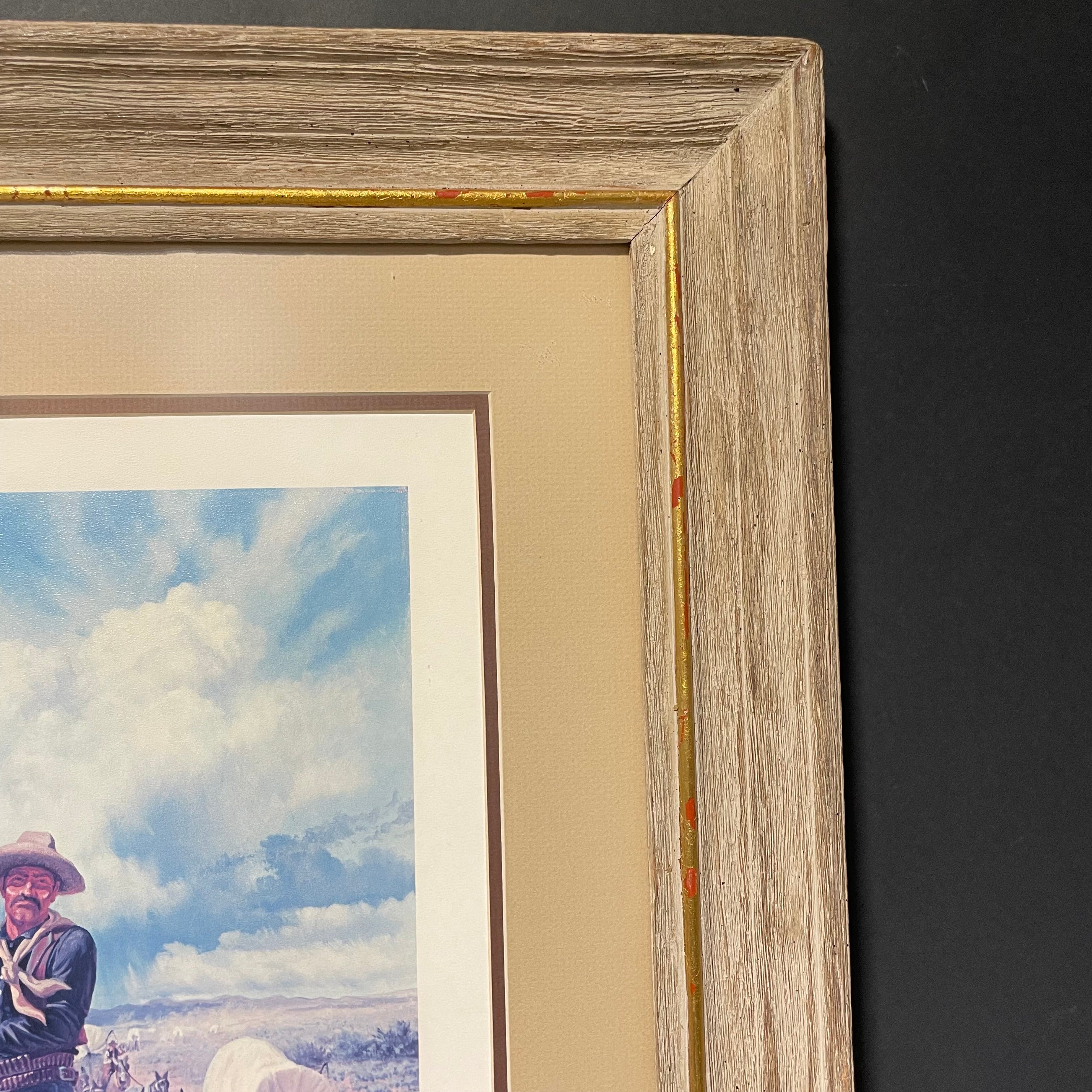 Fred Lucas "Arizona Lifeline" Print In Wooden Frame 43 1/2" x 34"