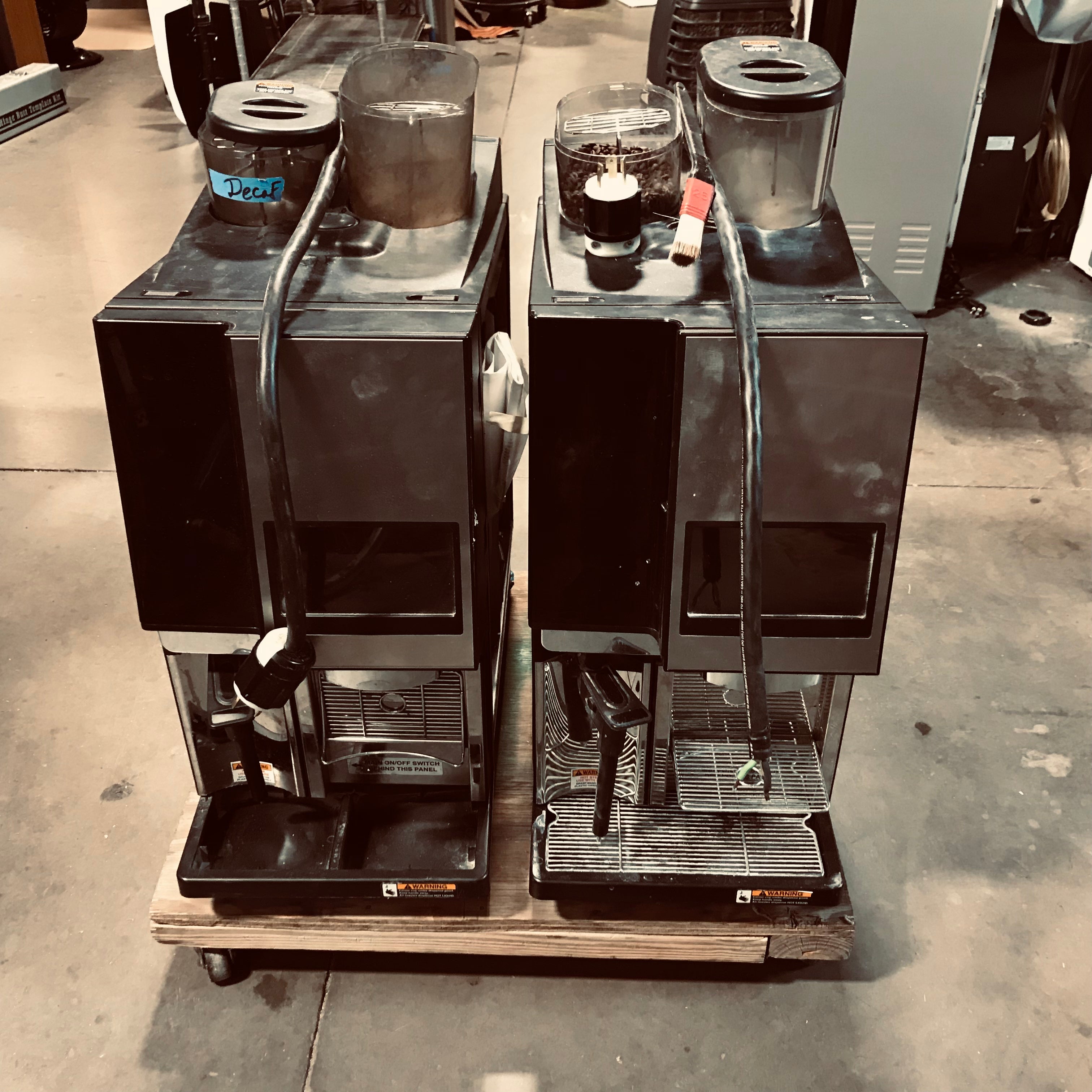Bunn Superautomatic Espresso Machine Used, AS IS,  Sold As A Pair 12"x 22"x 30"