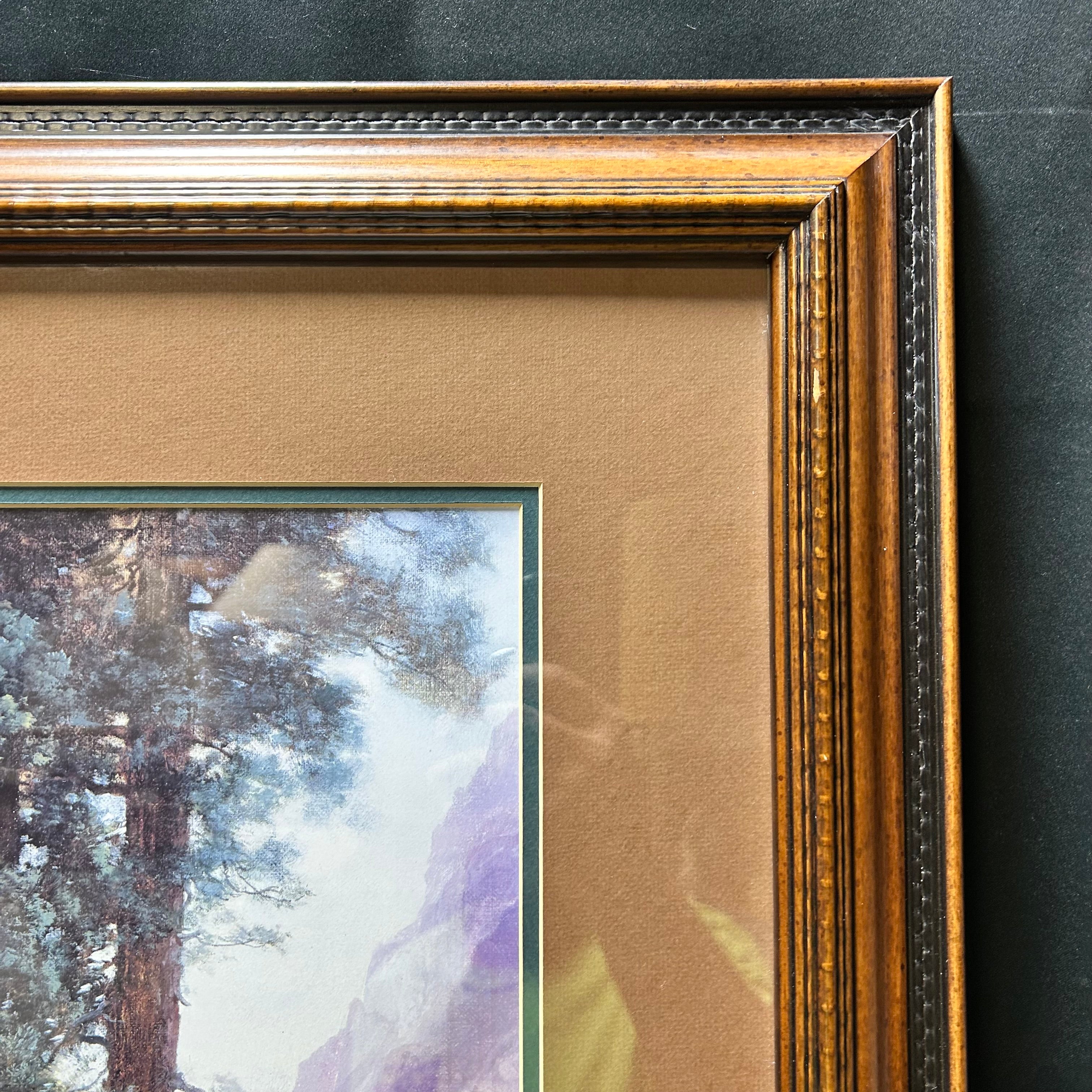 Thomas Moran Mountain Range Print  30"x 40"