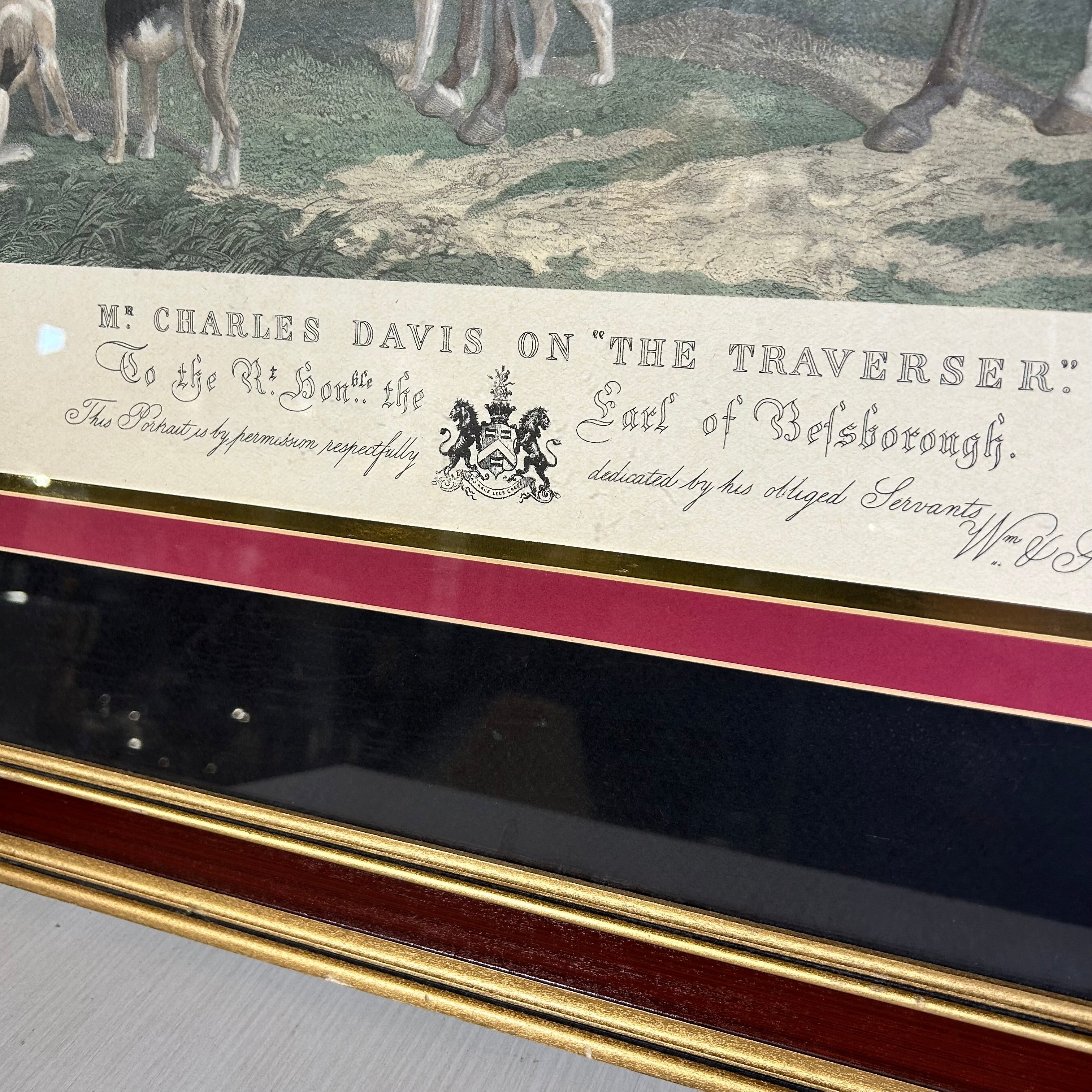 Edward Haker " Mr Charles Davis On The Traverser"32"x 29"