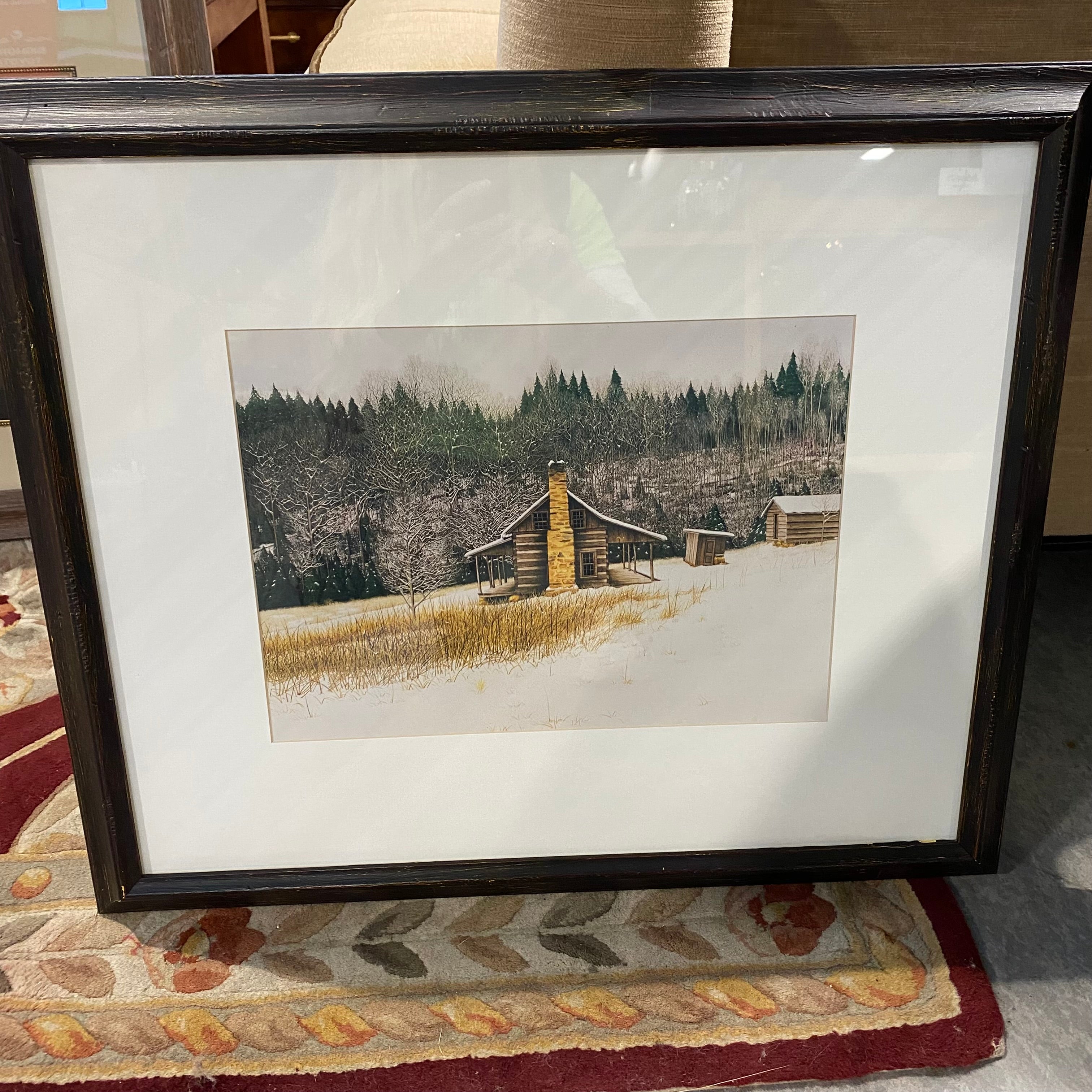 Bob Timberlake "Jerry's Place" Vintage Print 26"x 22"