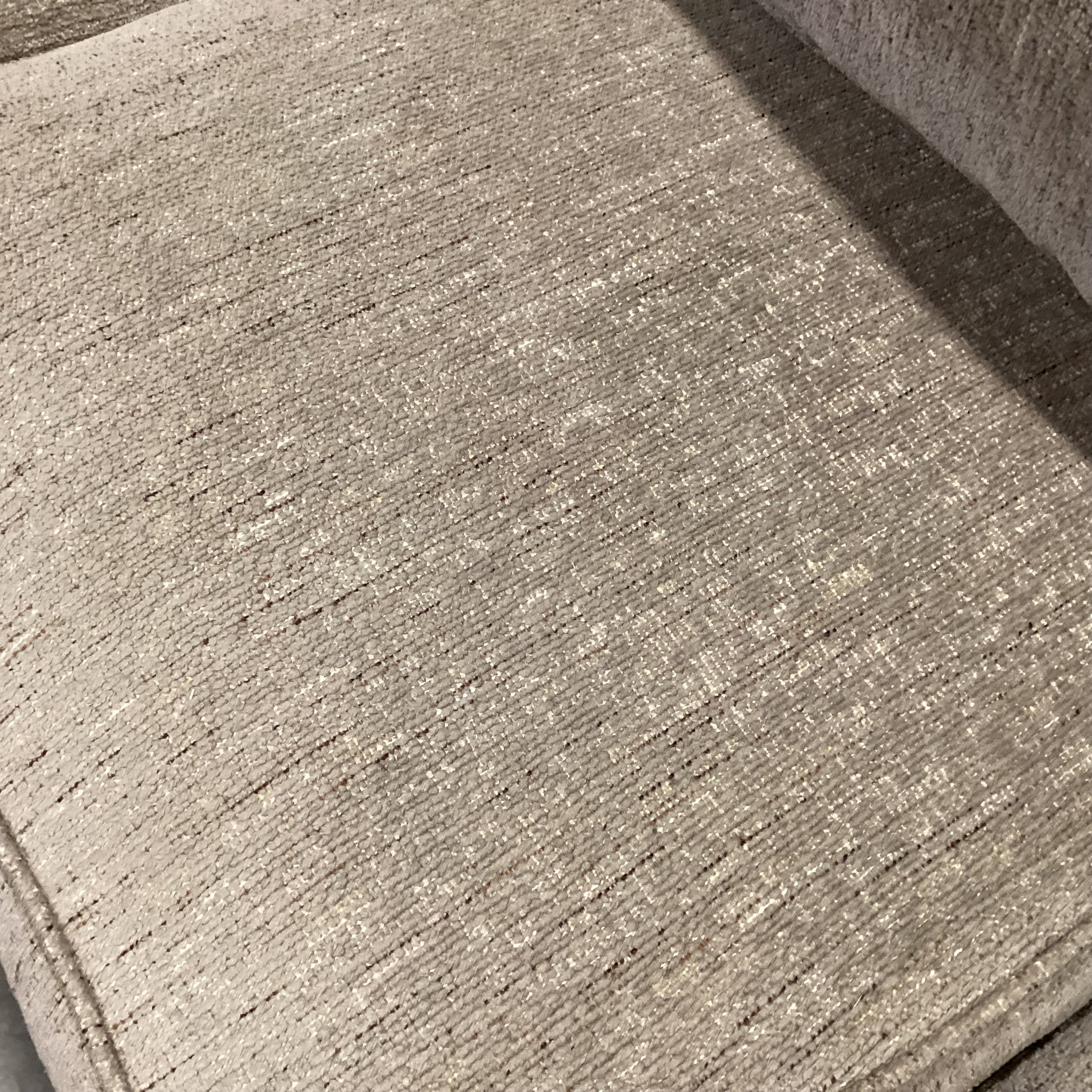 Colorado Style Home Furnishings Taupe Grey Woven Sofa 89"x 37"x 31"