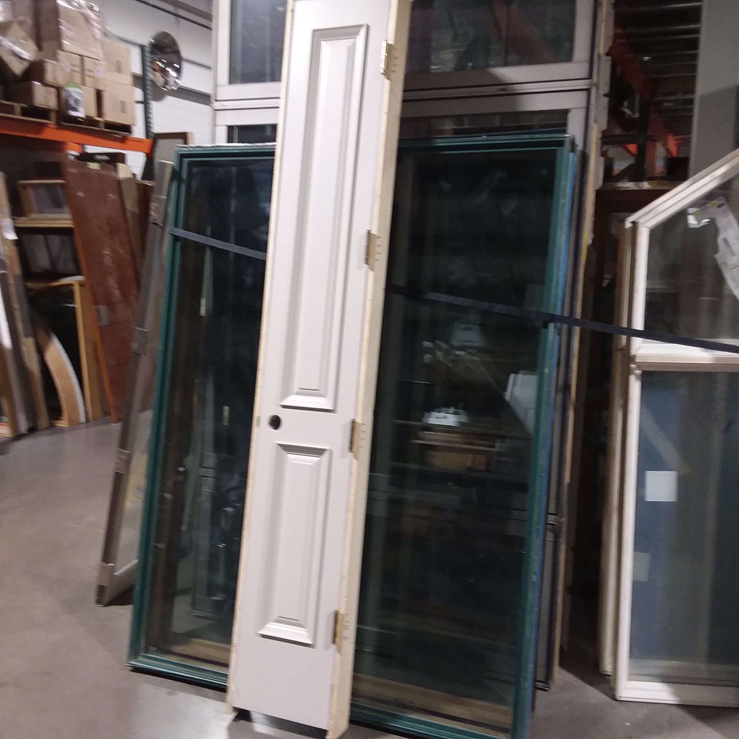 14"x 96.25"x 5" 2 Panel Solid Interior Door with Jamb