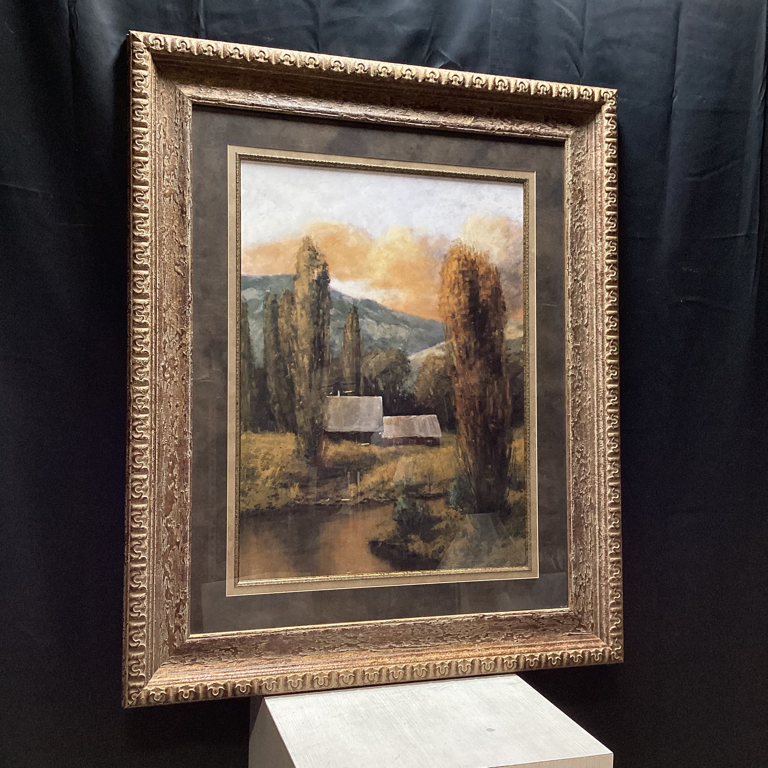 Peaceful Retreat Framed Painting Print 40" x 48"