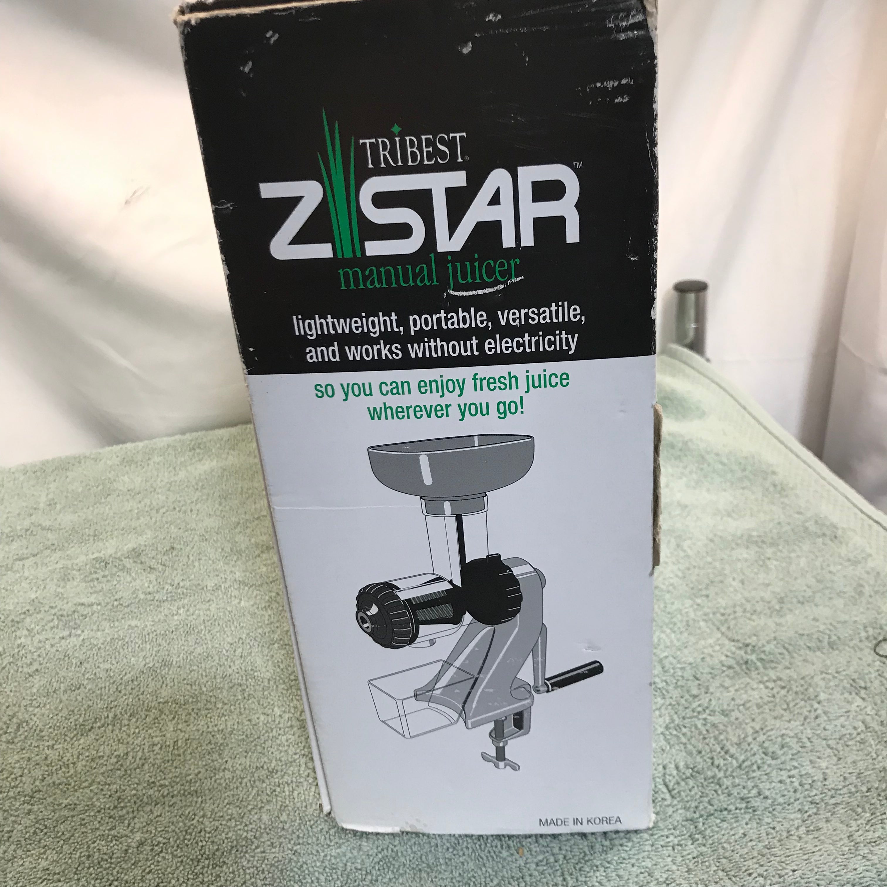 Tribest Zstar Manual Juicer
