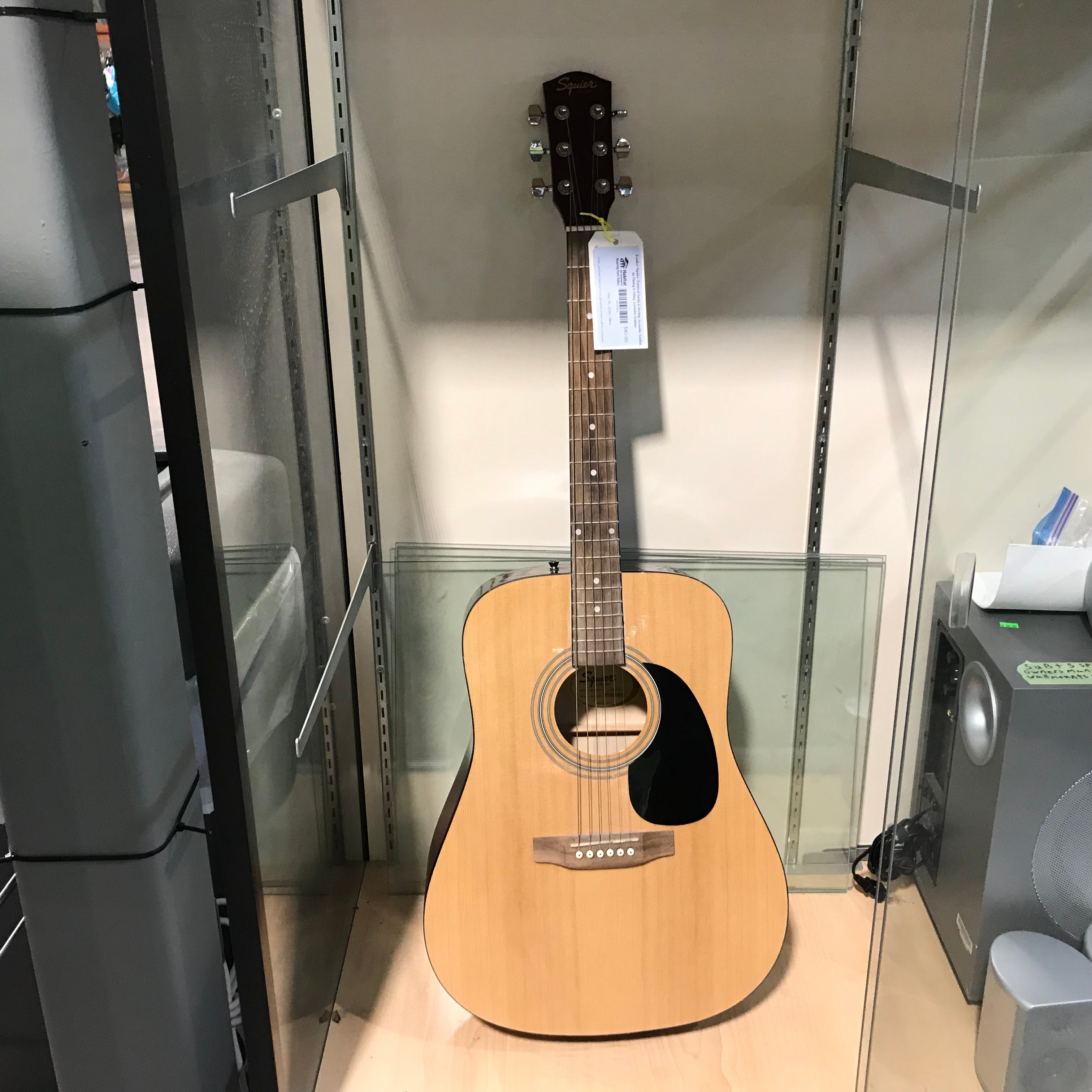 Fender Squier Natural Satin 6-String Acoustic Guitar