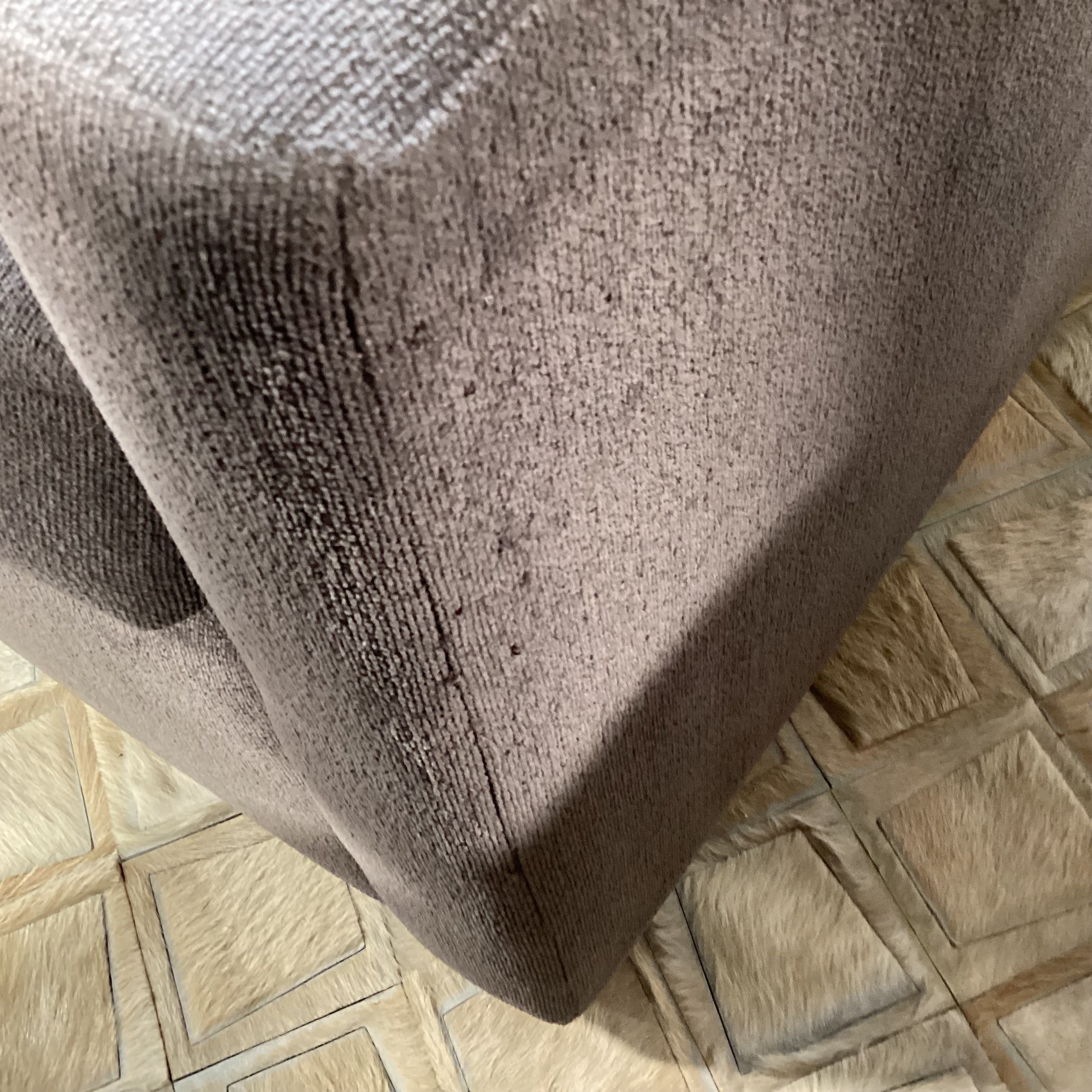 Taupe Brown Full Sleeper Sofa 70"x 40"x 34"