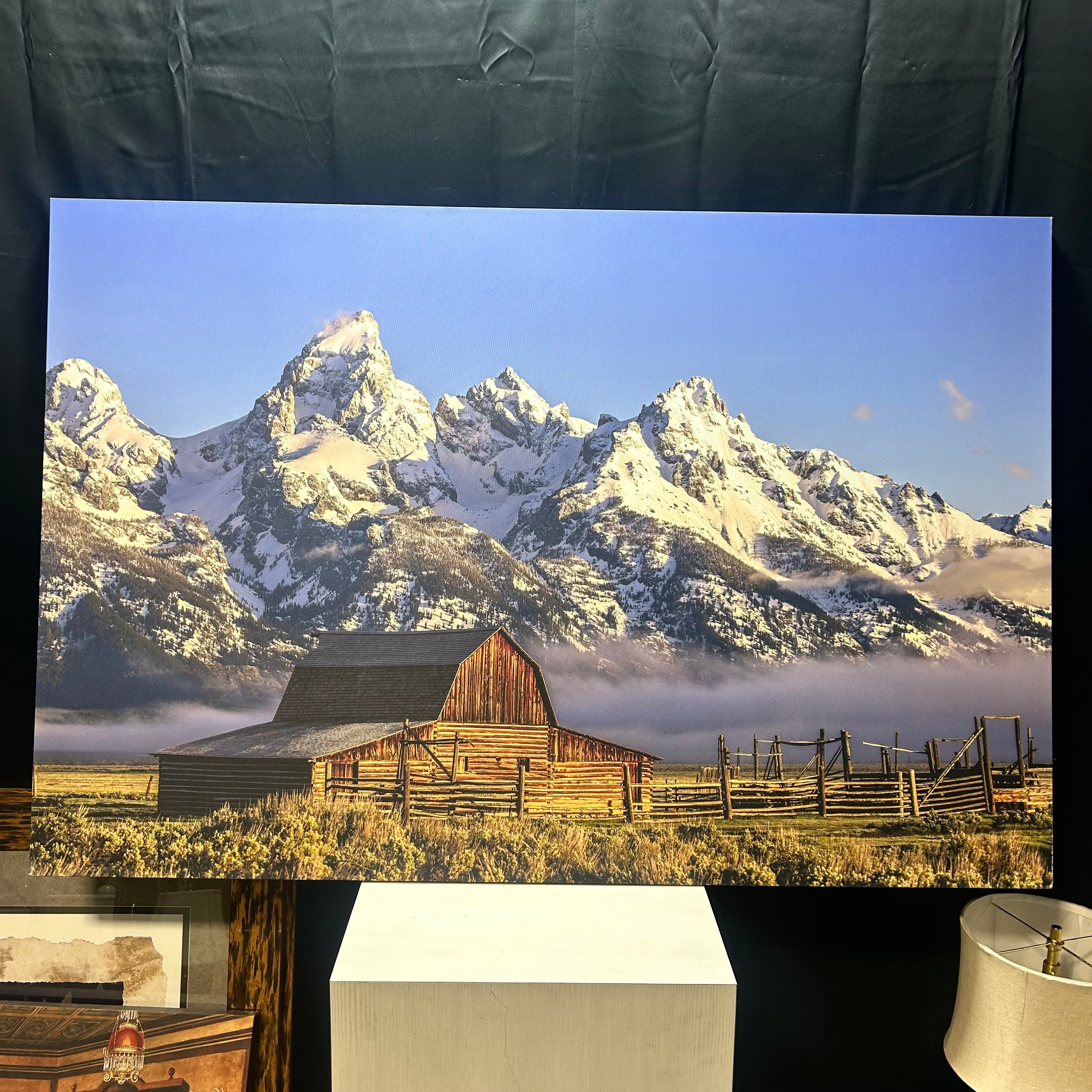 John Moulton Barn On Canvas 60"x 40"