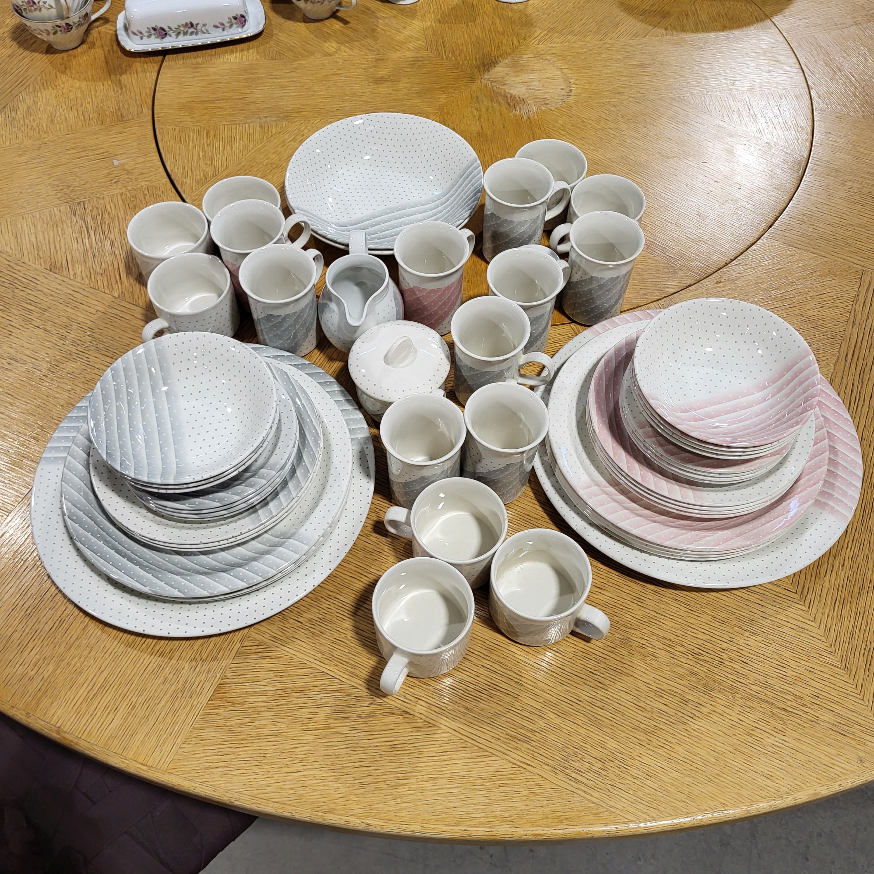 Set of 55 Churchill England Shades China Dinnerware