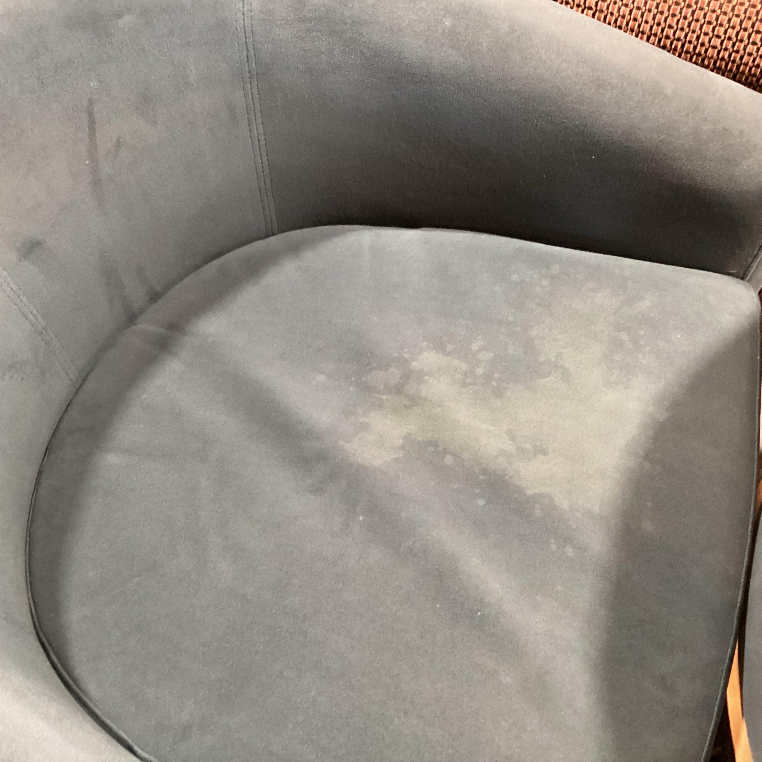 Four Hands Corbin Green Velvet & Gold Metal Modern Chair 28"x 28"x 26"