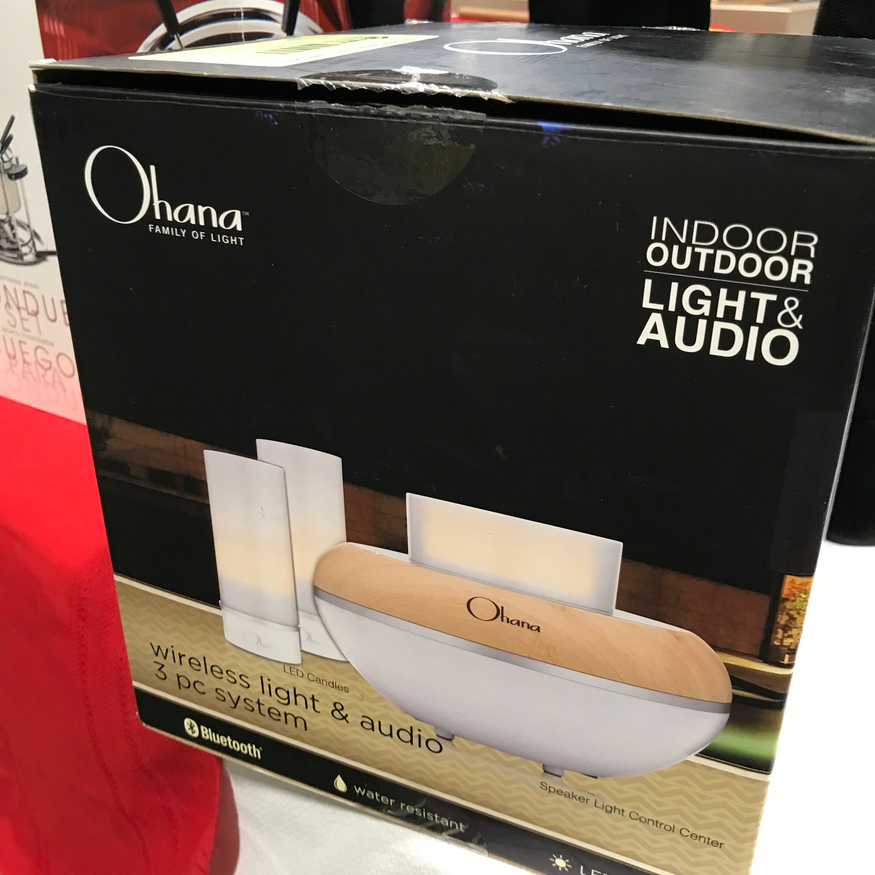 Ohana Indoor Outdoor Wireless Candle Speaker