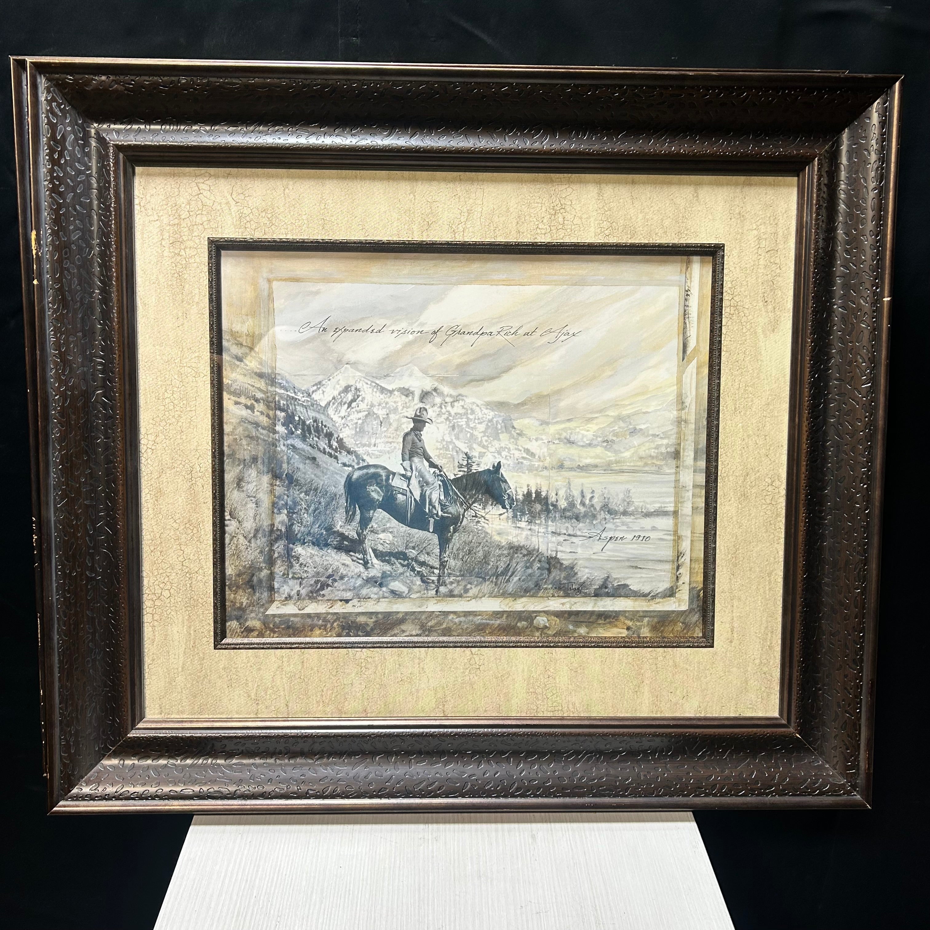 Susenne Telage Framed Art Print 32.5"x 28.5"