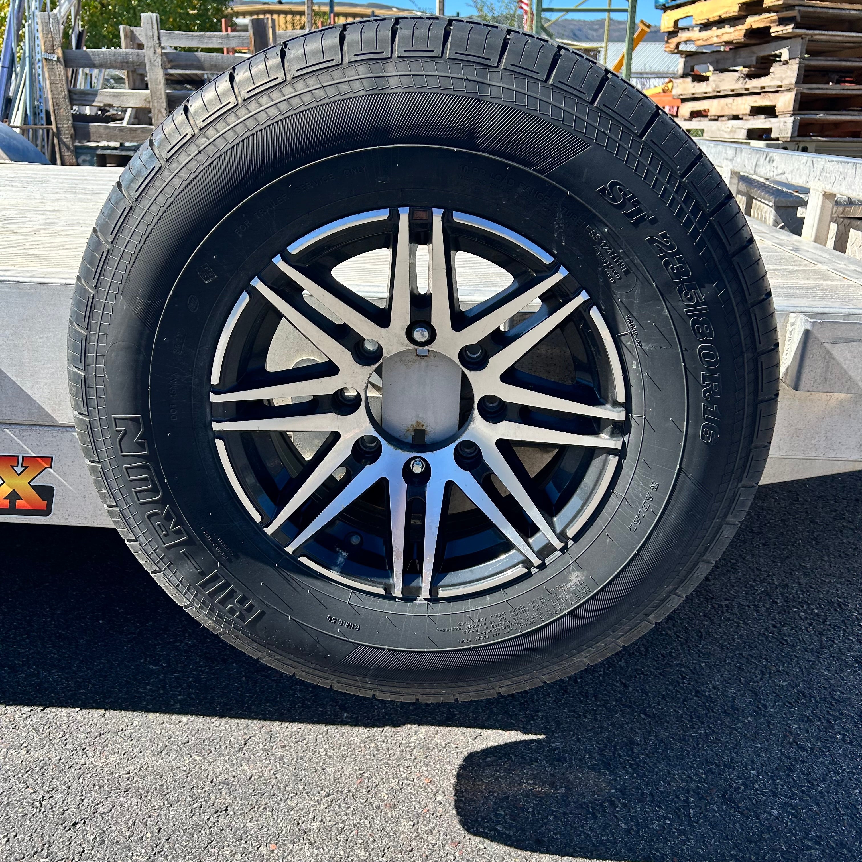 2022 25 ft. Total - 20' Deck Aluminum Tilt Speed Loader EX Car Hauler Trailer