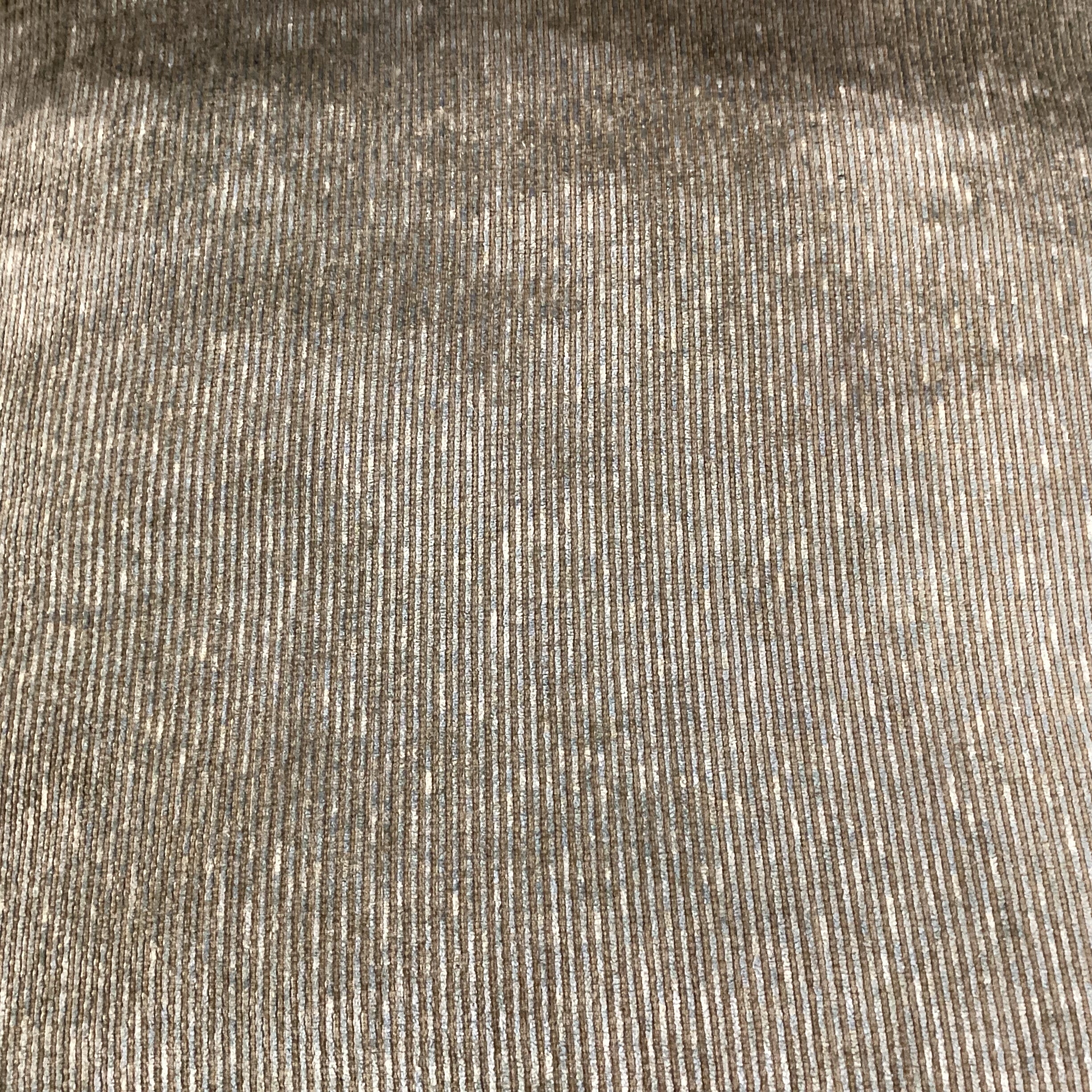 Custom Sage Ribbed Chenille Woven & Down Sofa 89"x 40"x 35"