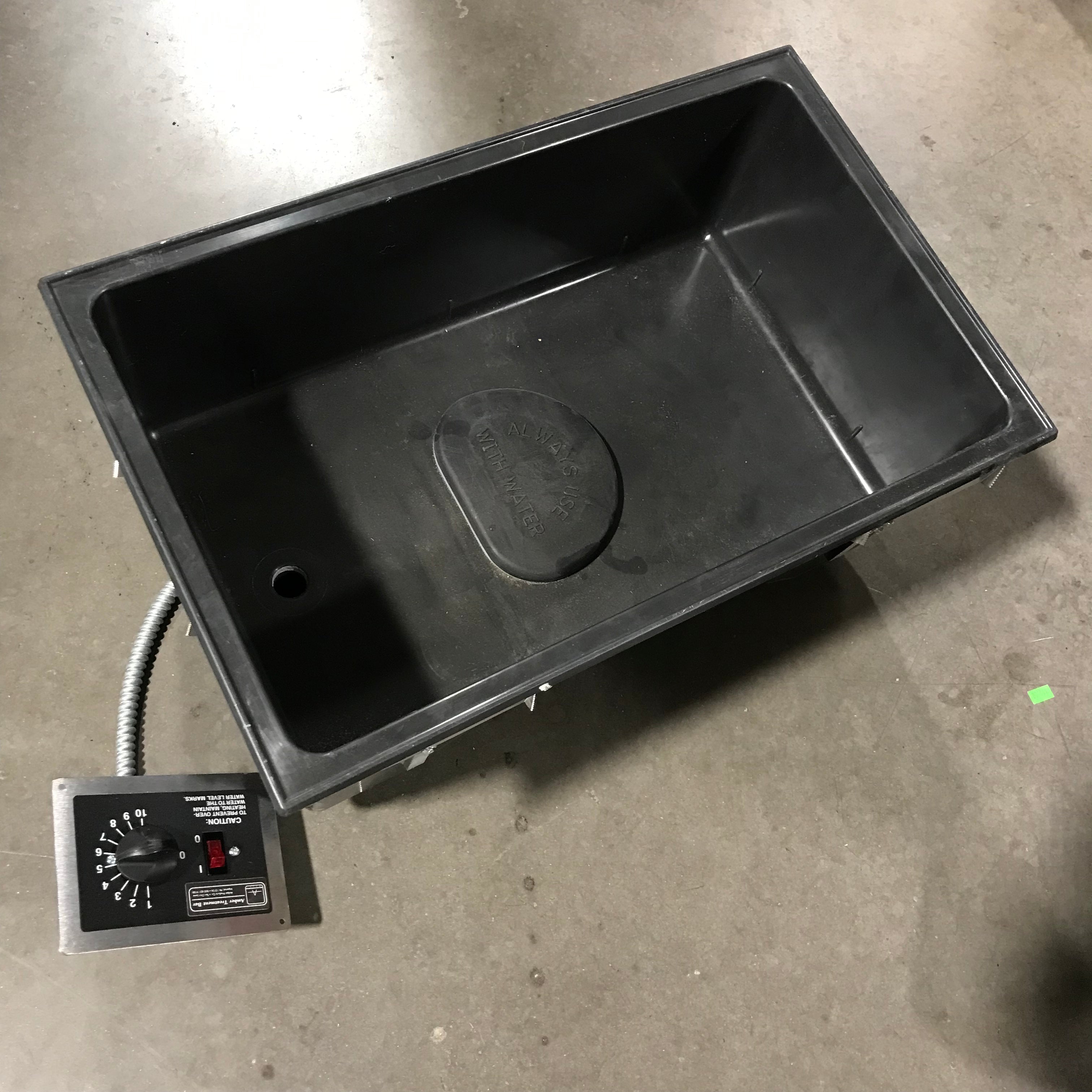 19.5"x 13.5"x 10" VOLLRATH Food Warmer Model 3001