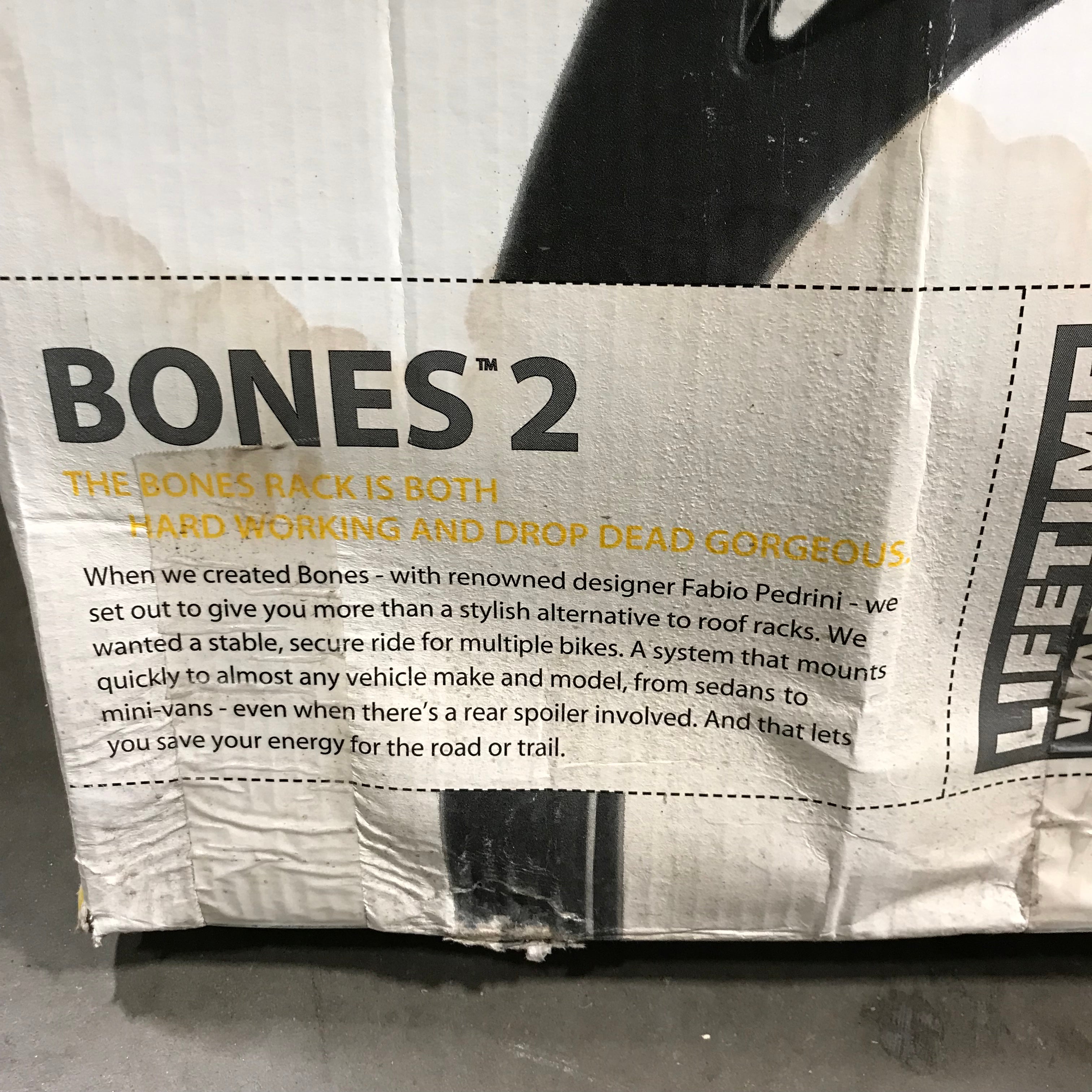 Bones 2 Bicycle Rack for a Car