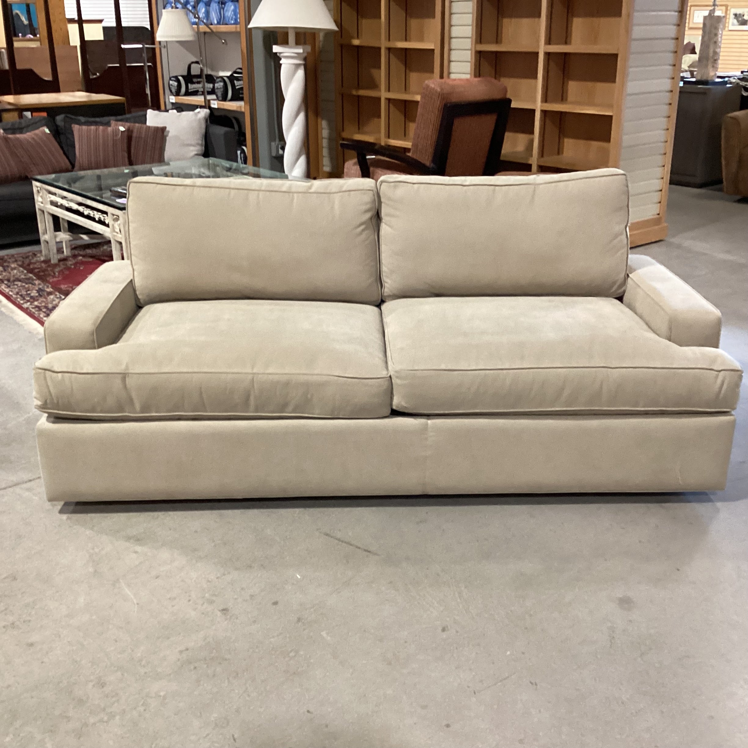 Room & Board Beige Queen Sleeper Sofa 81"x 40"x 29"