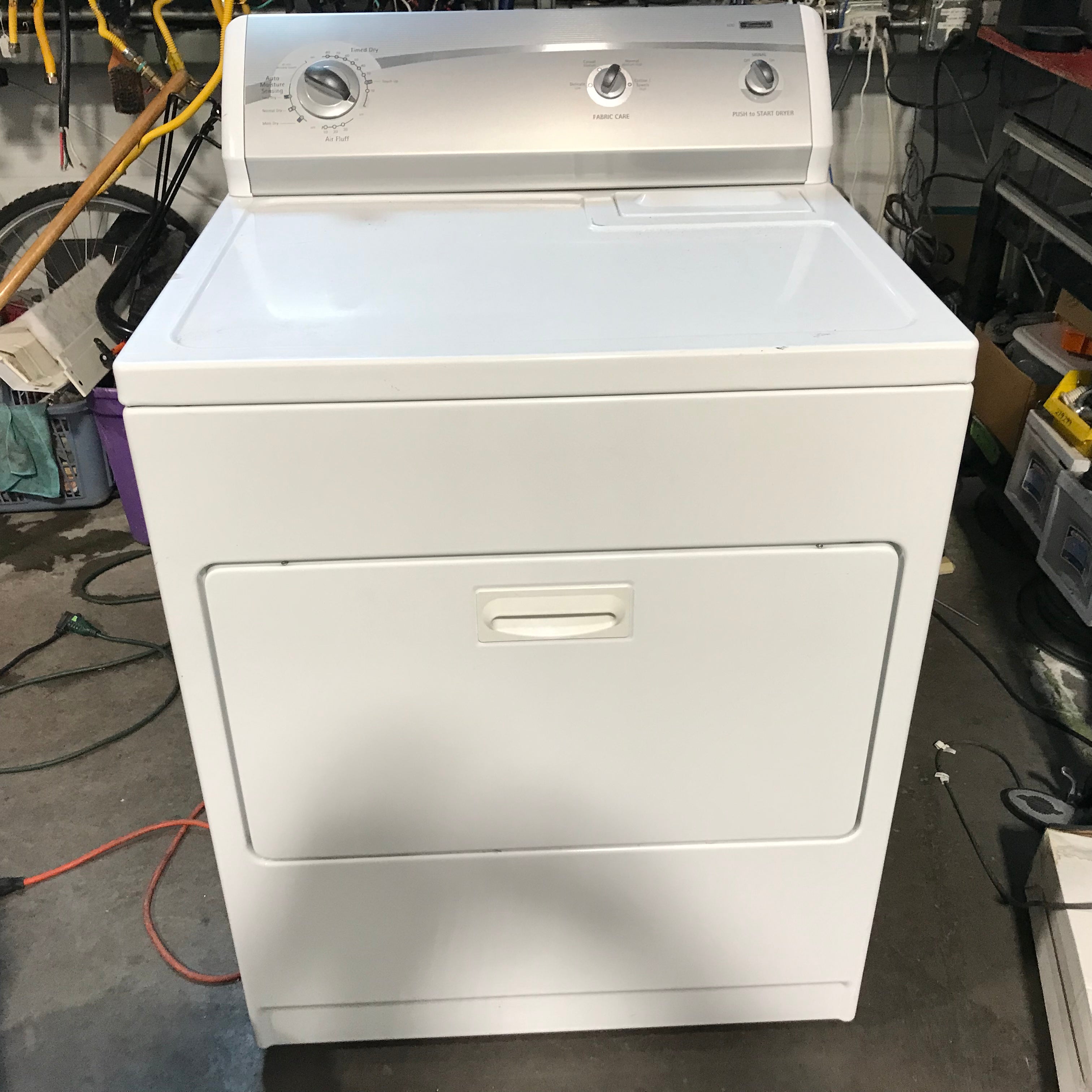 Kenmore White Front-Load Electric Dryer 29"x 28"x 44"