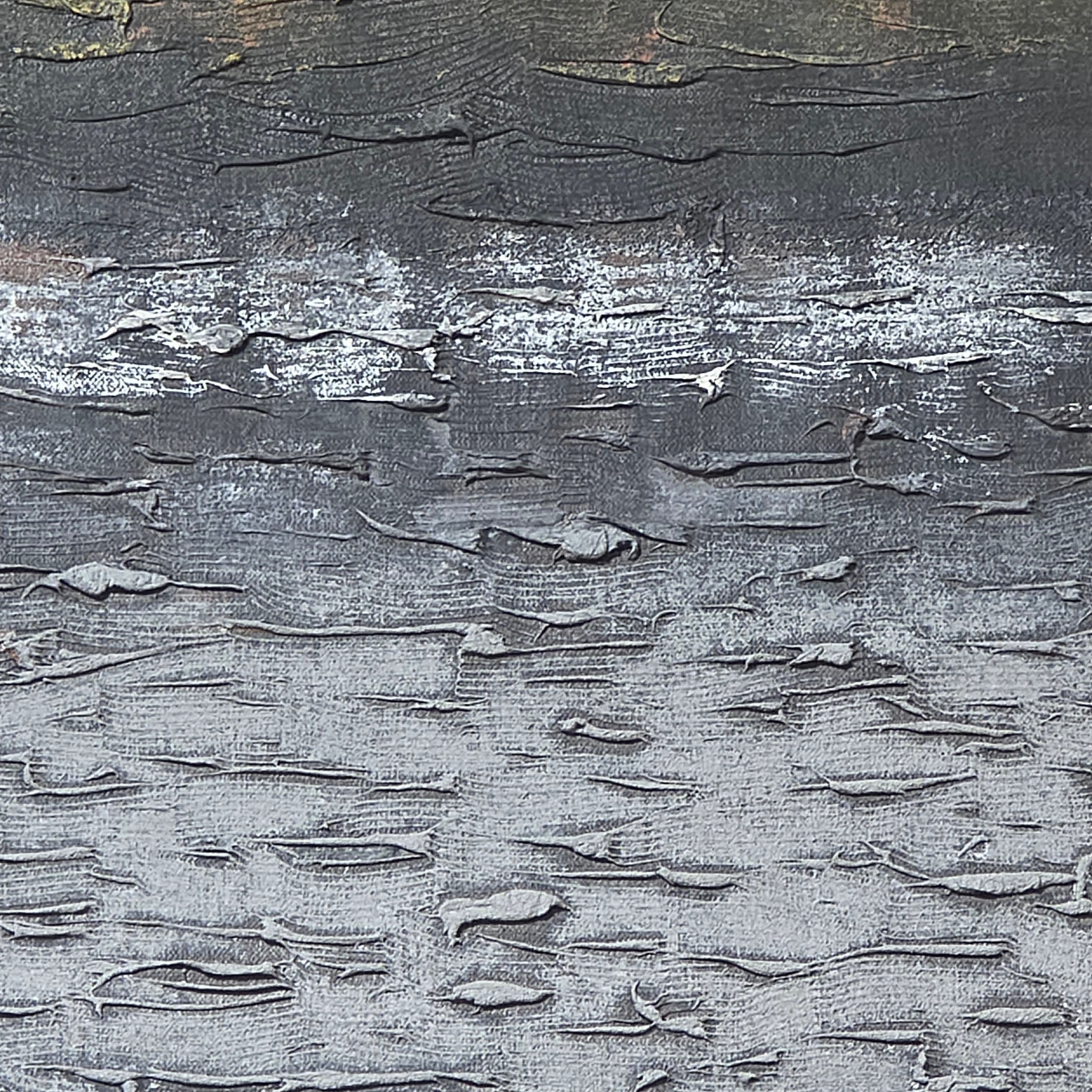 Modern Rendition of "The Yellow Brick Road" Textured Art on Canvas (3 Pieces Sold Separately) 5'x6' Each