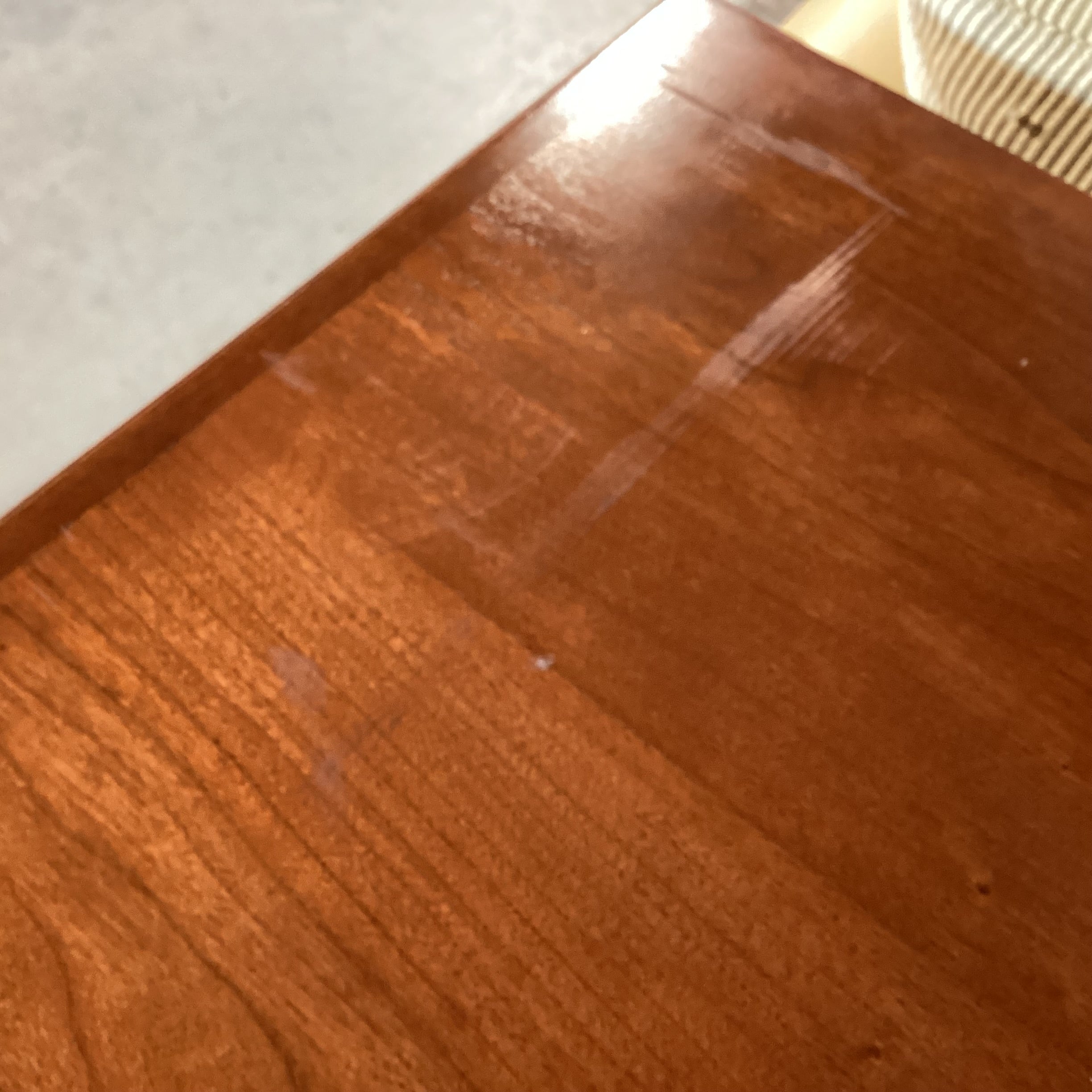 Cherry Finish Veneer & Wood 4 Door with Shelves Office Living Credenza 78.5"x 22"x 30.5"