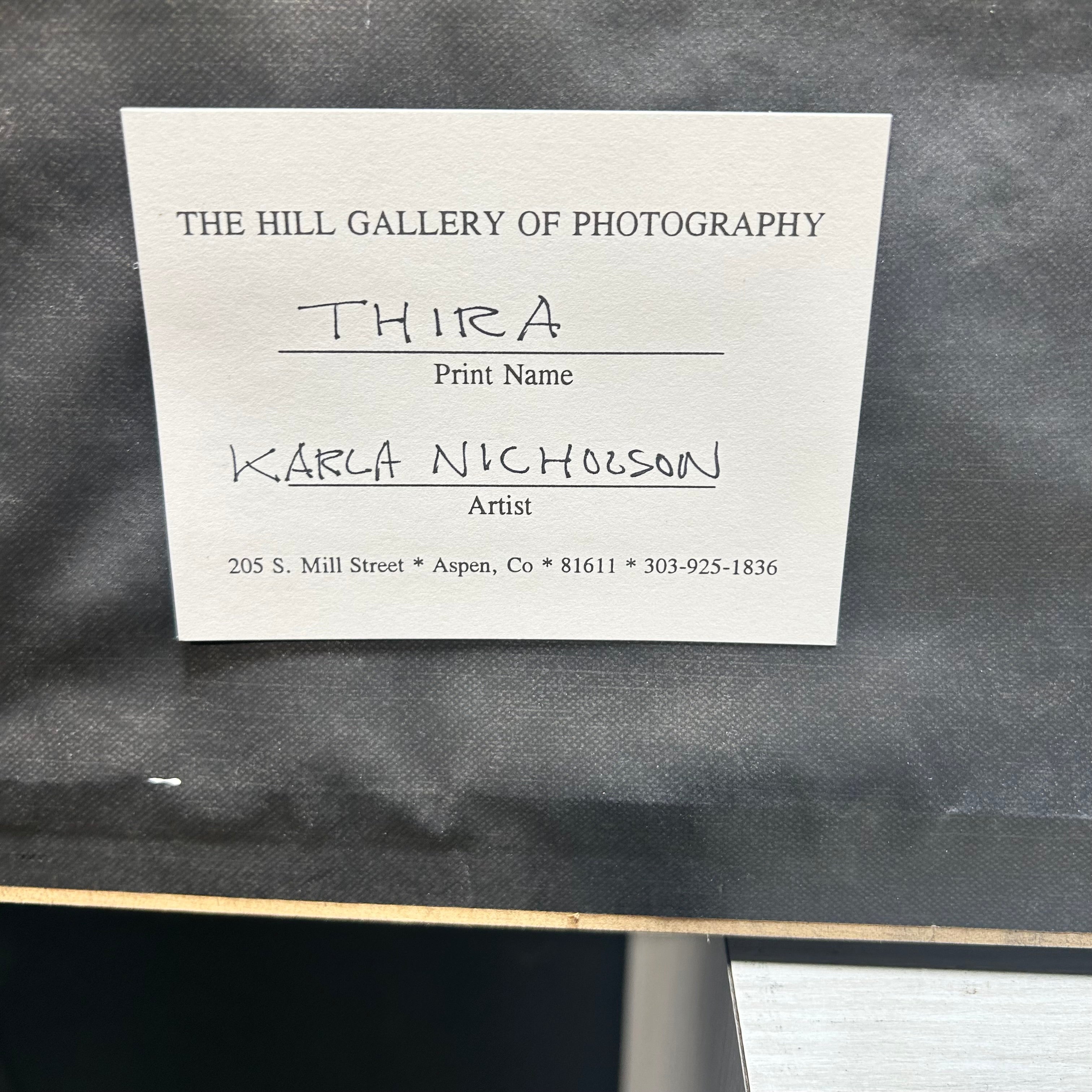 Karla Nicholson Photo Print "THIRA" 32.5"x 39"