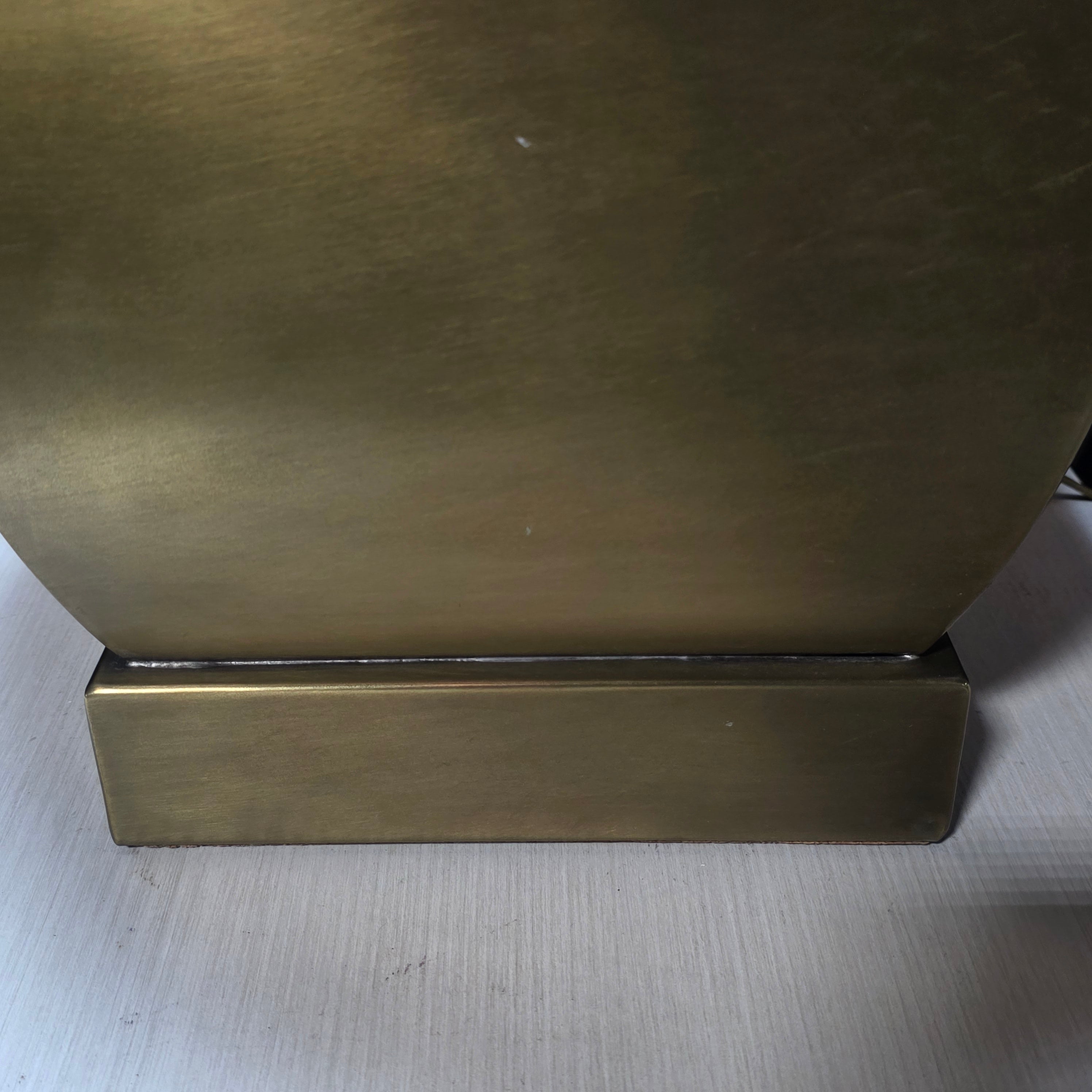 Vintage Brass Lamp 10"x10"x33"