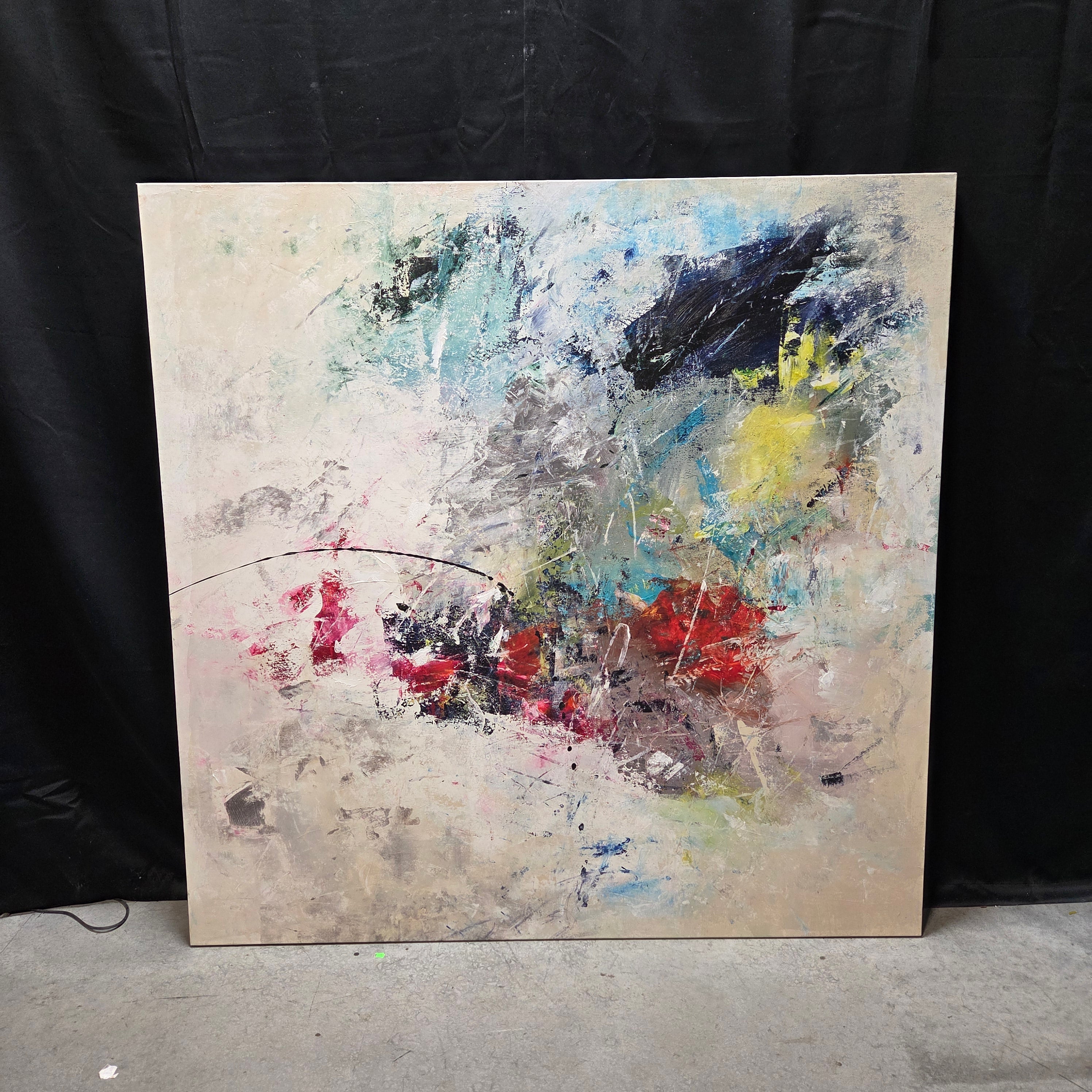 Jodi Maas "On A Whim" Canvas Print 54" x 54"