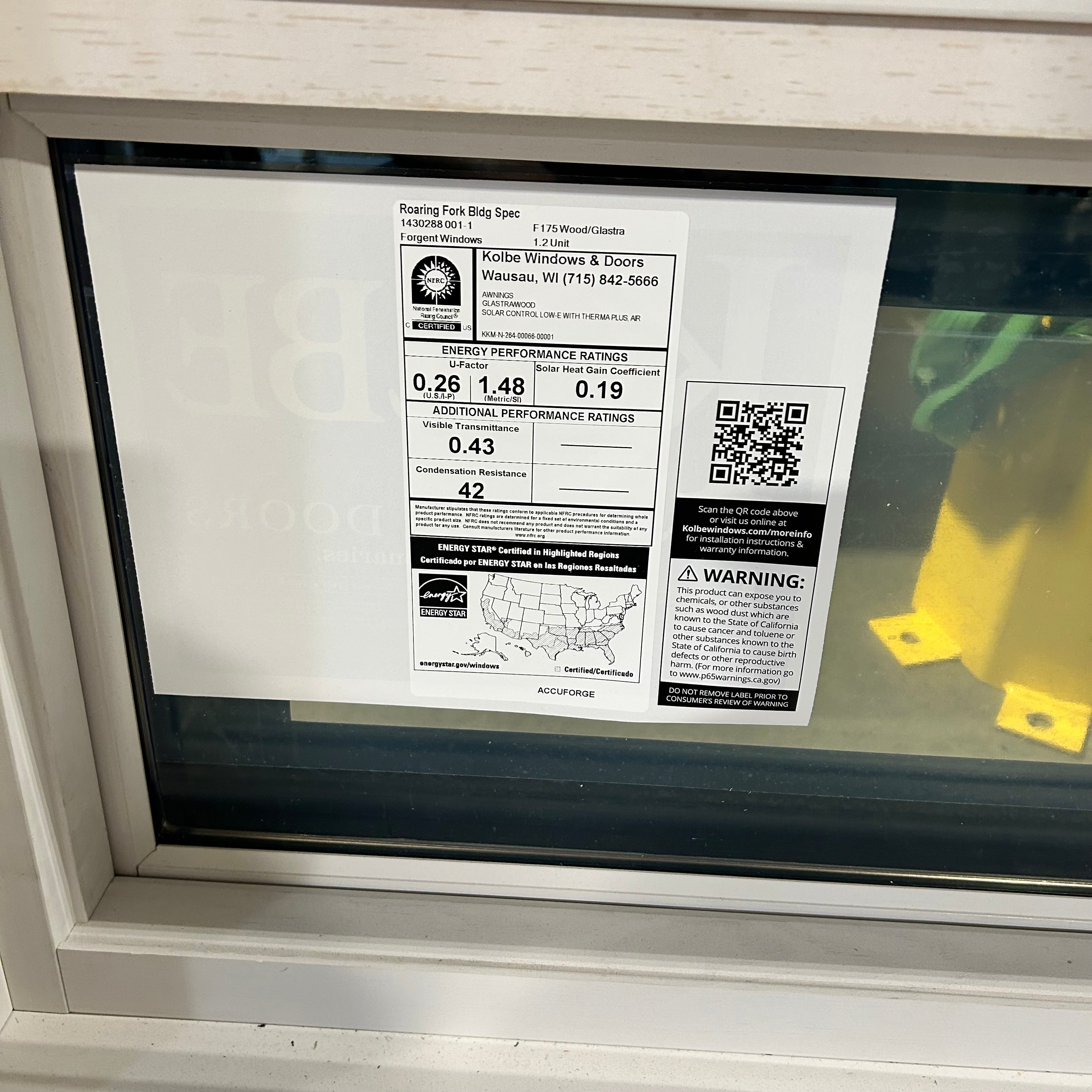 93.5"x 94.75"x 6.75" Viynl Bronze Dual Upper & Dual Canopy Casement Lower Exterior Window