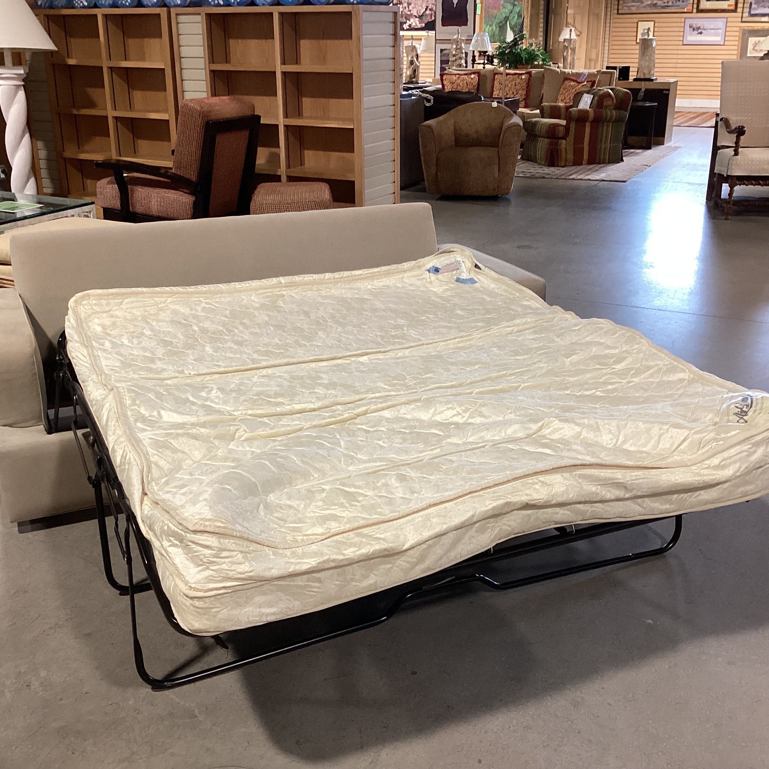 Room & Board Beige Queen Sleeper Sofa 81"x 40"x 29"