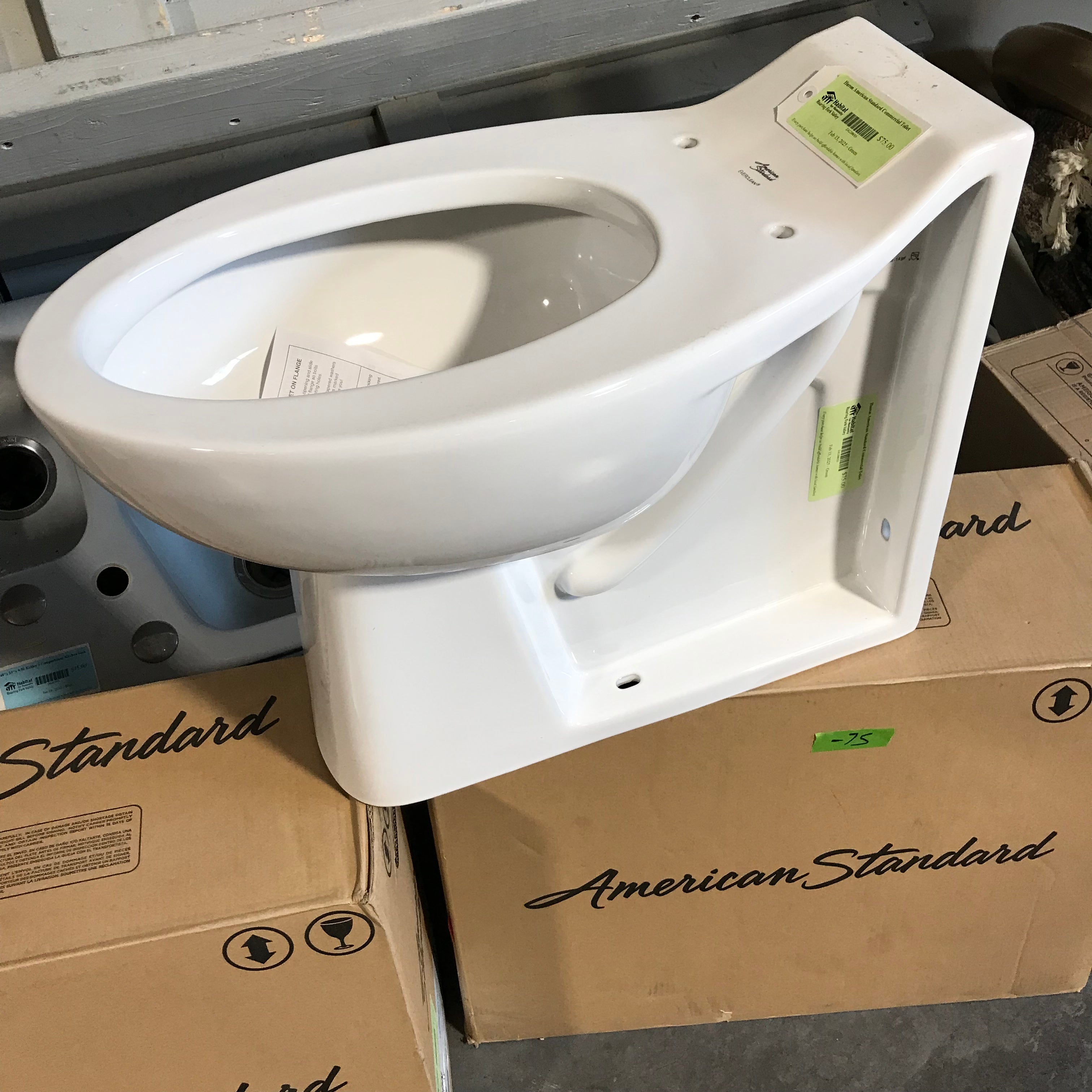 Huron American Standard Commercial Toilet