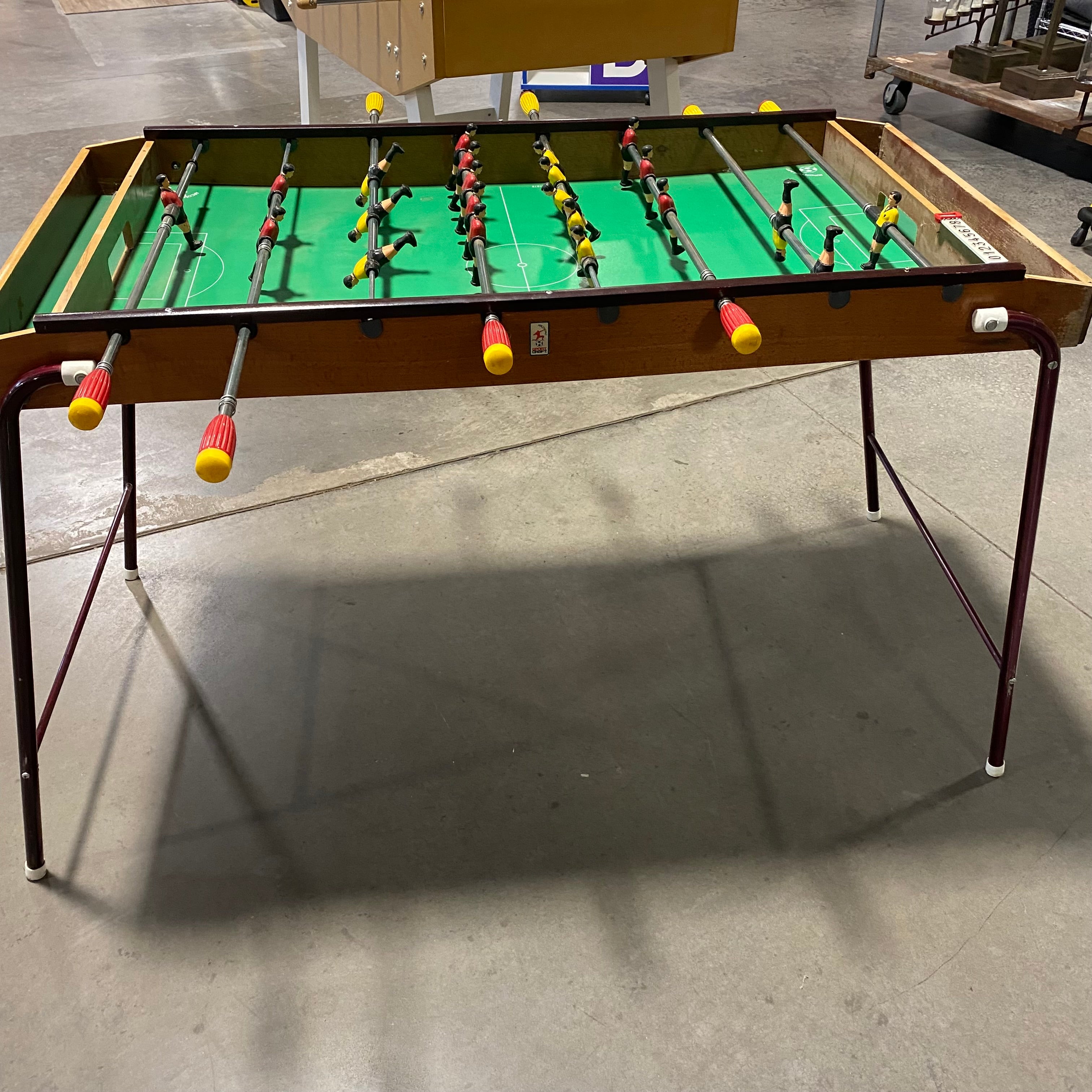 Vintage Italian SportCraft Arcofalc Folding Foosball Table 49"x 30"x 33"